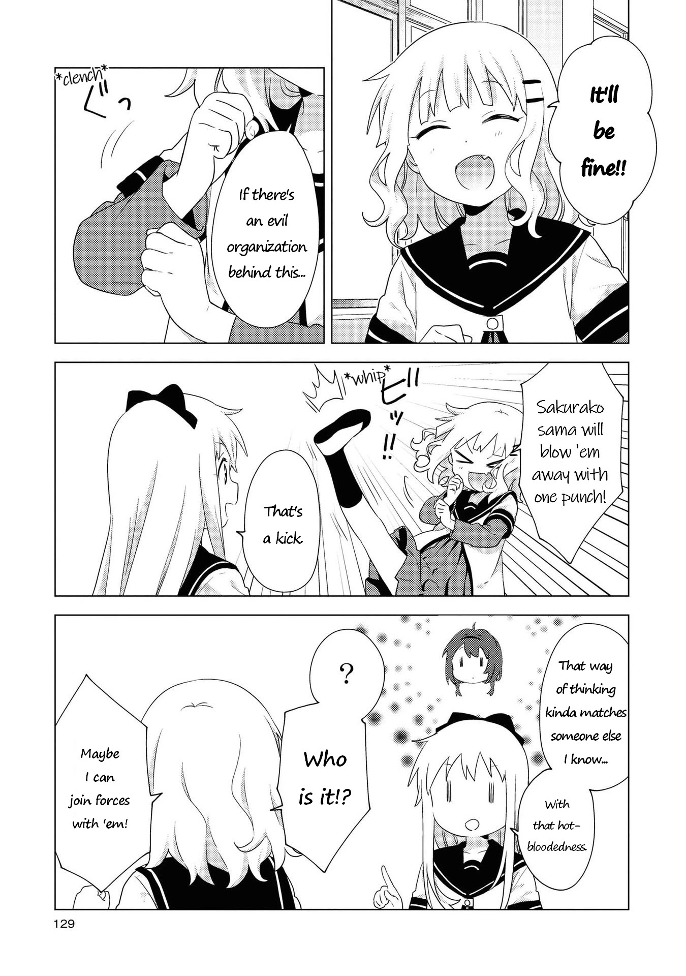 Yuru Yuri chapter 167 page 9