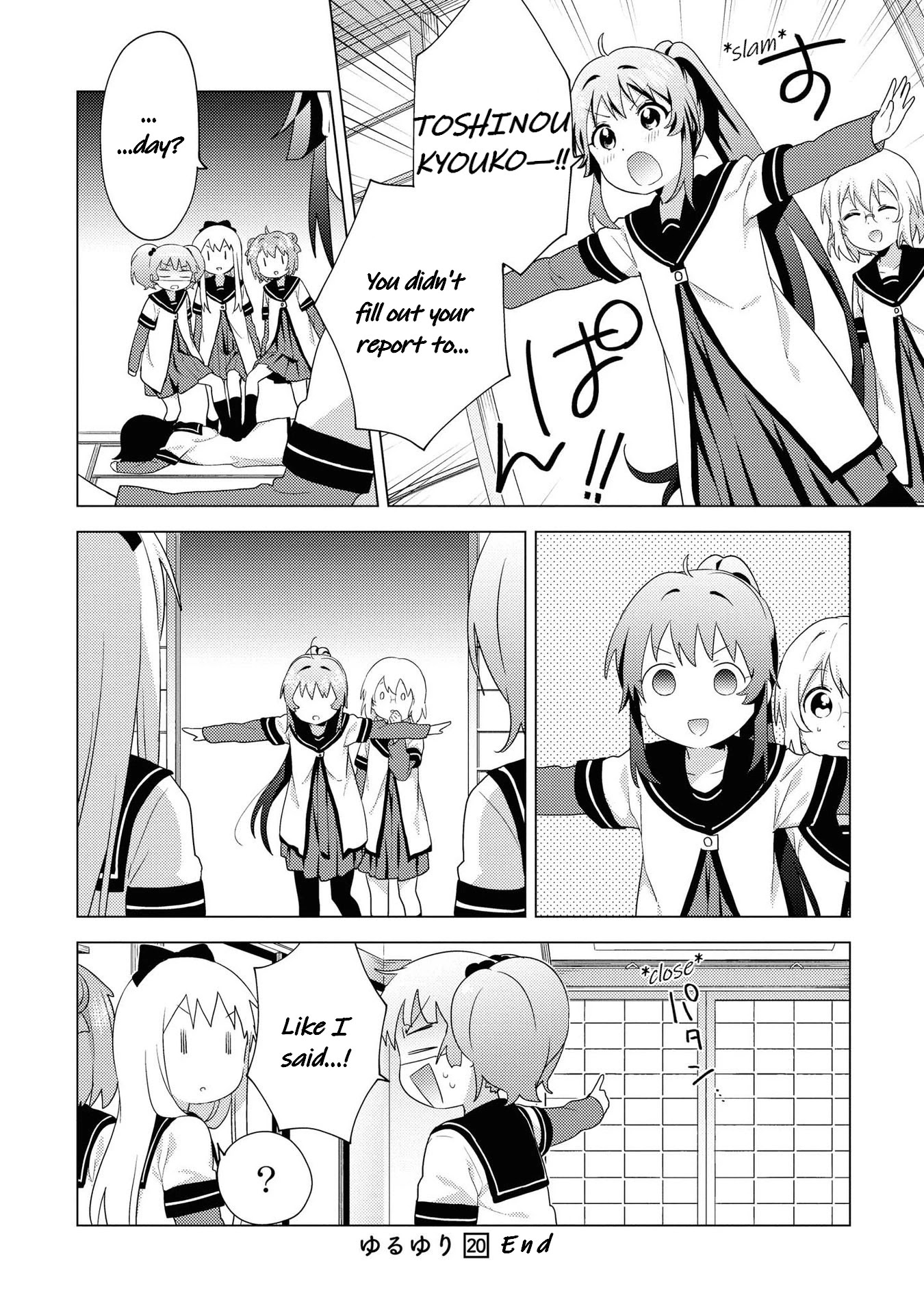 Yuru Yuri chapter 168 page 12