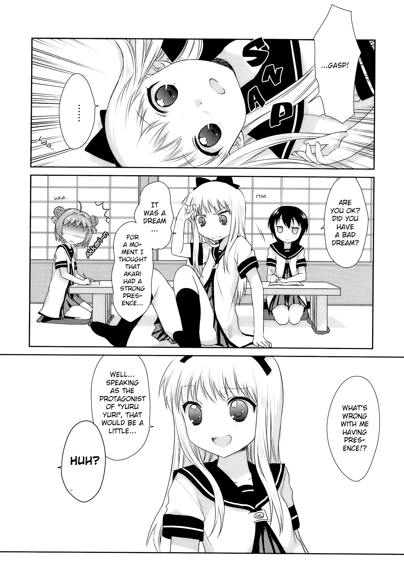 Yuru Yuri chapter 17 page 4
