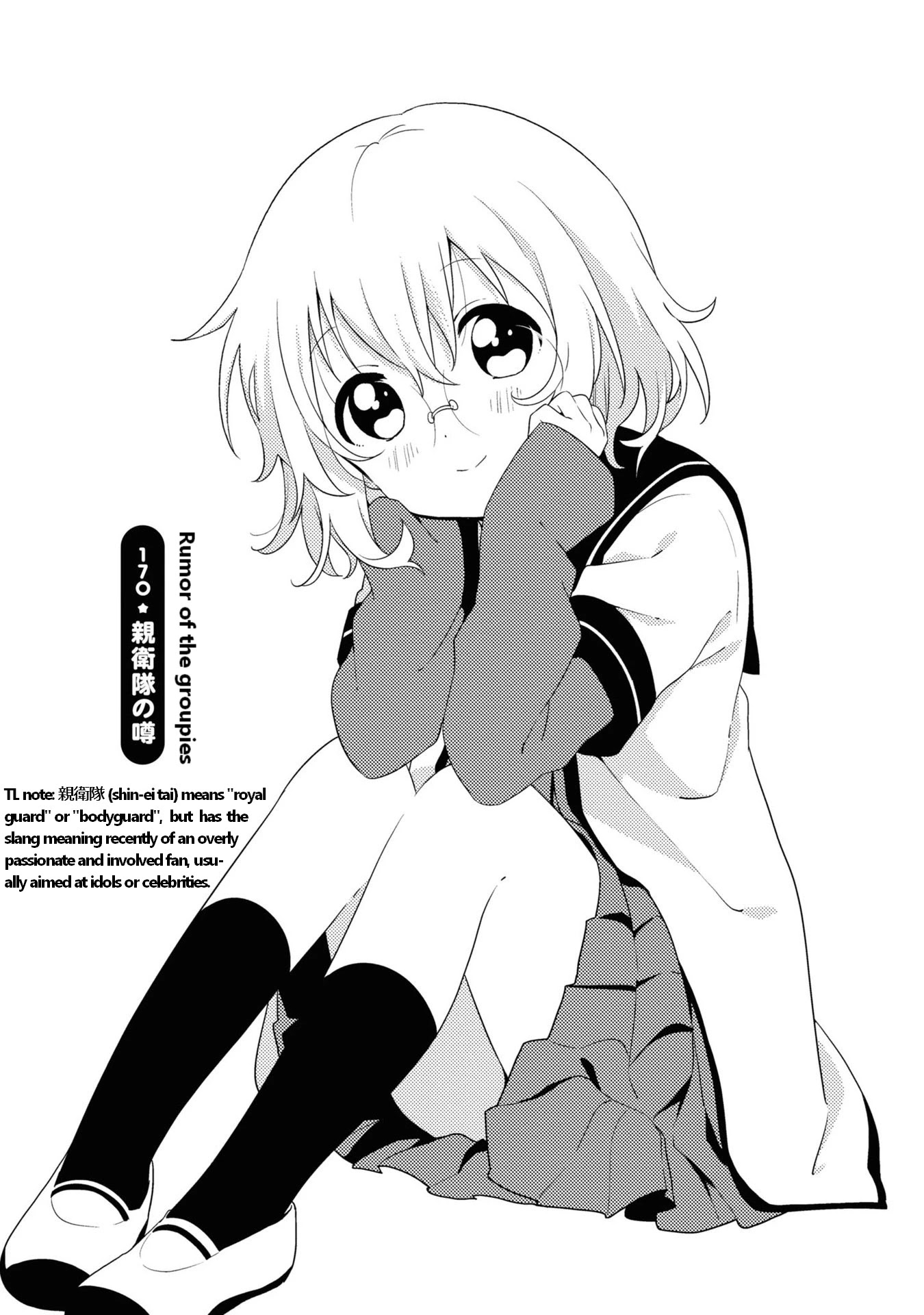 Yuru Yuri chapter 170 page 1