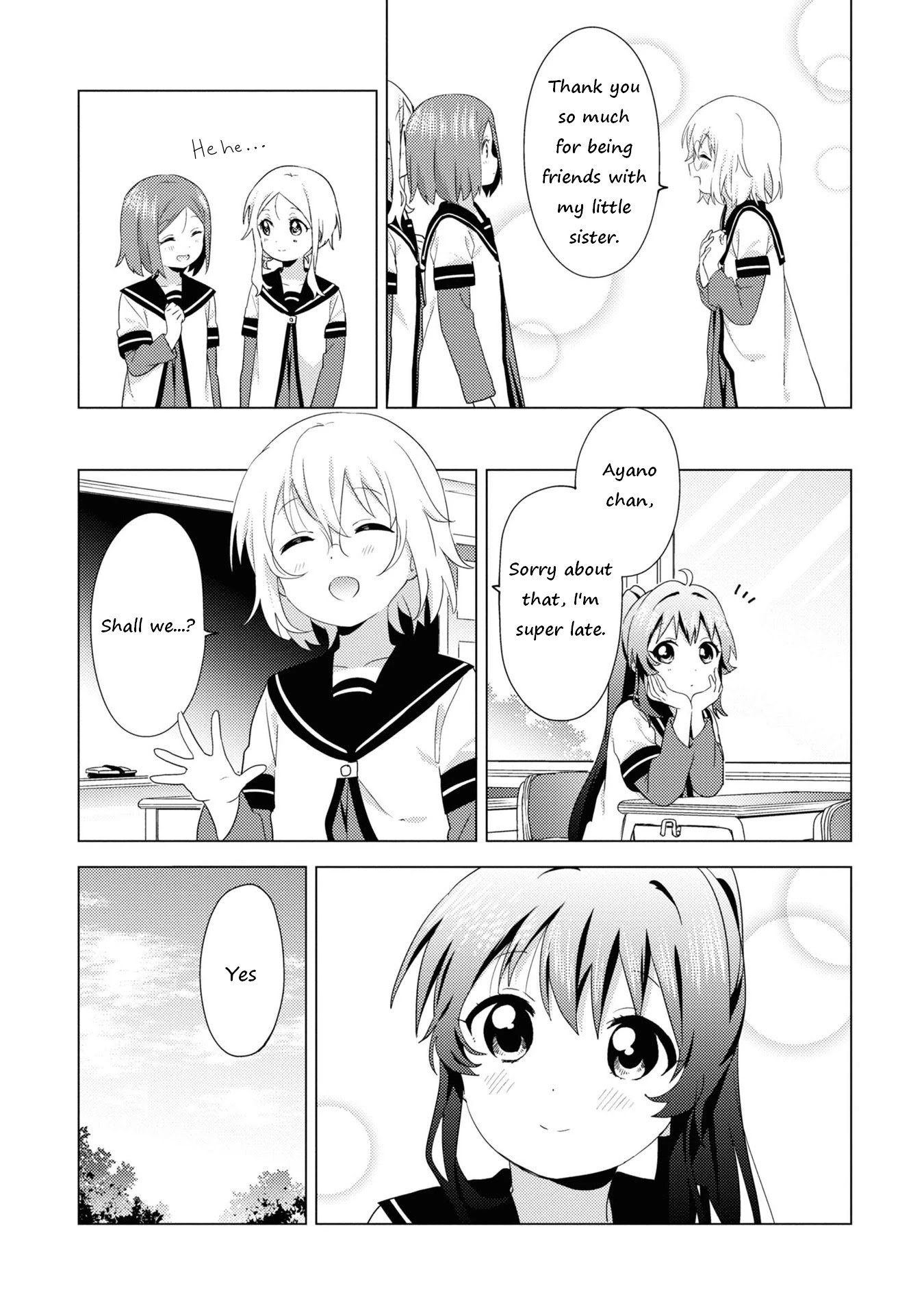 Yuru Yuri chapter 170 page 12