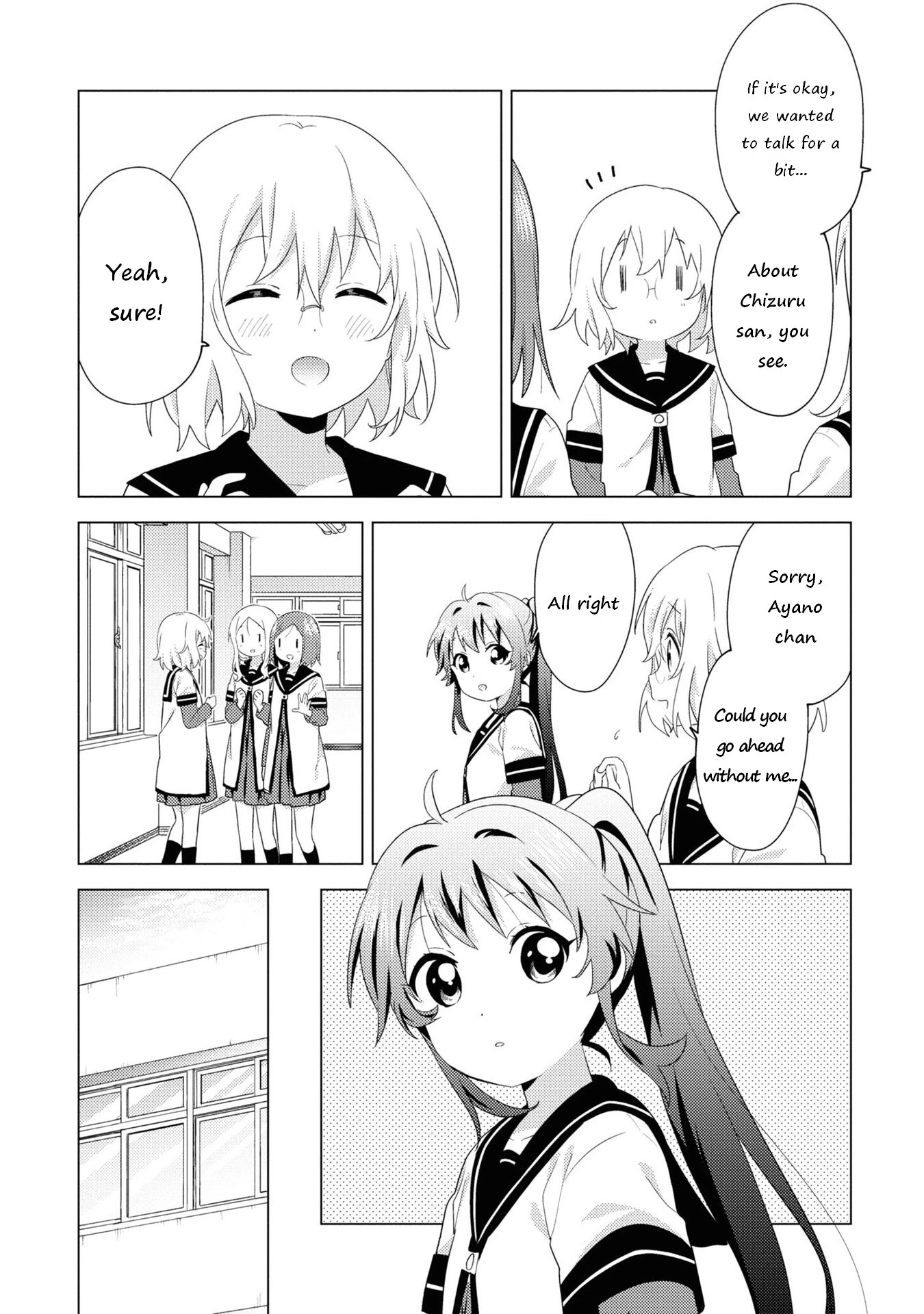 Yuru Yuri chapter 170 page 4