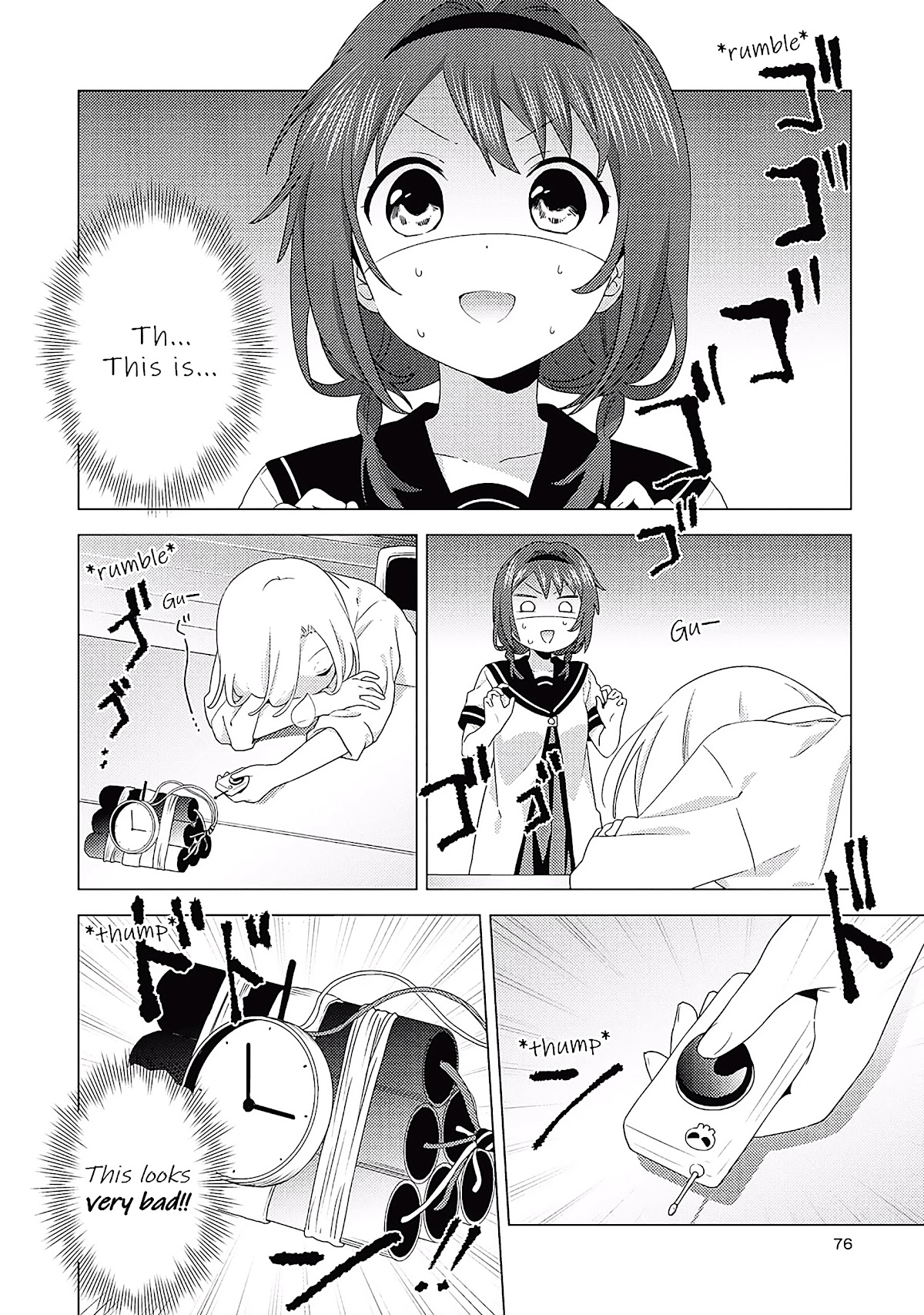 Yuru Yuri chapter 174 page 2