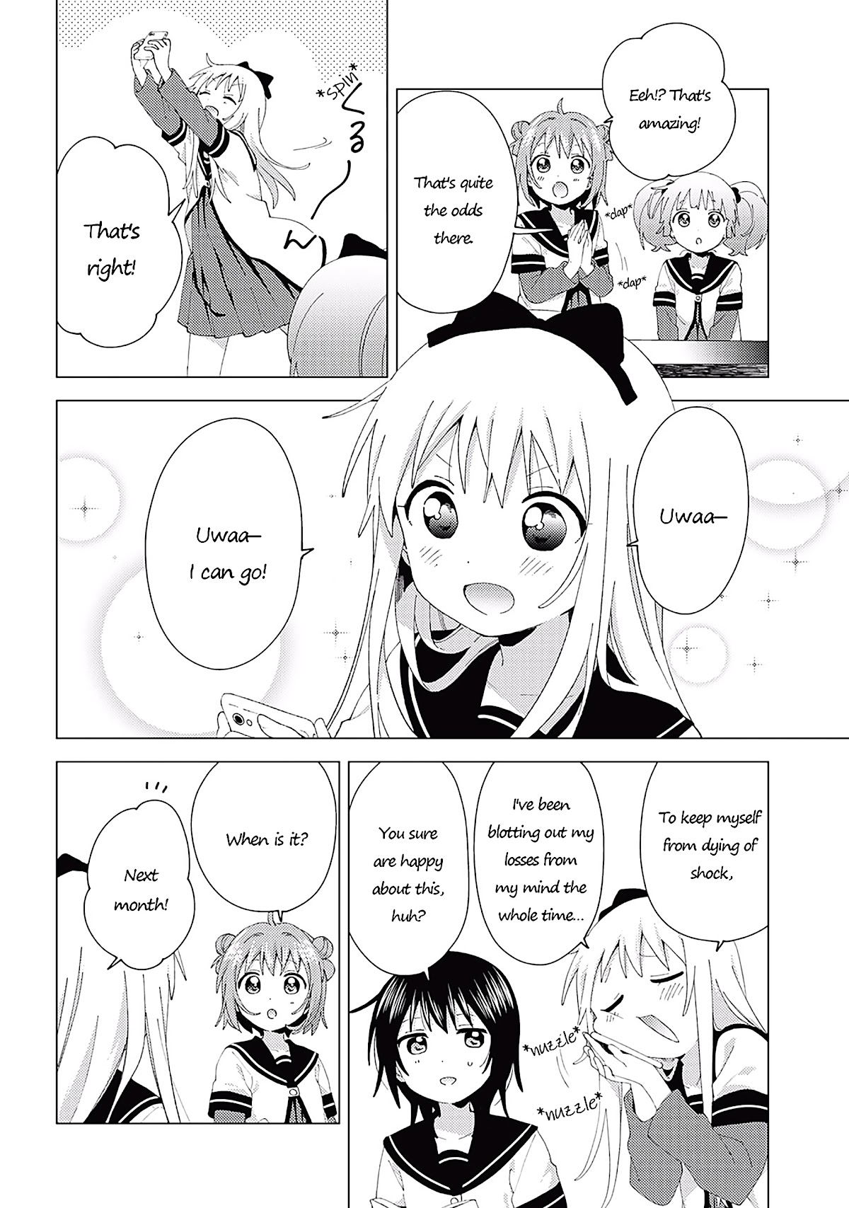 Yuru Yuri chapter 179 page 4