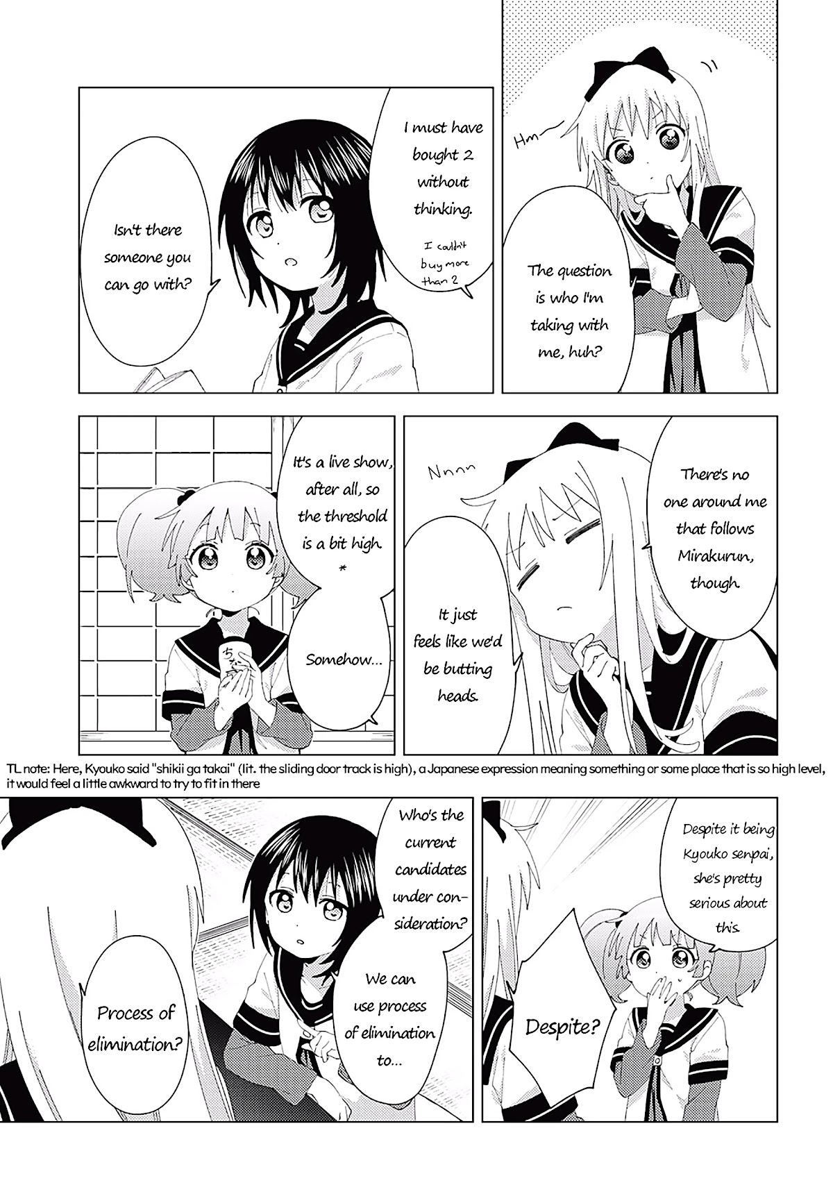 Yuru Yuri chapter 179 page 5
