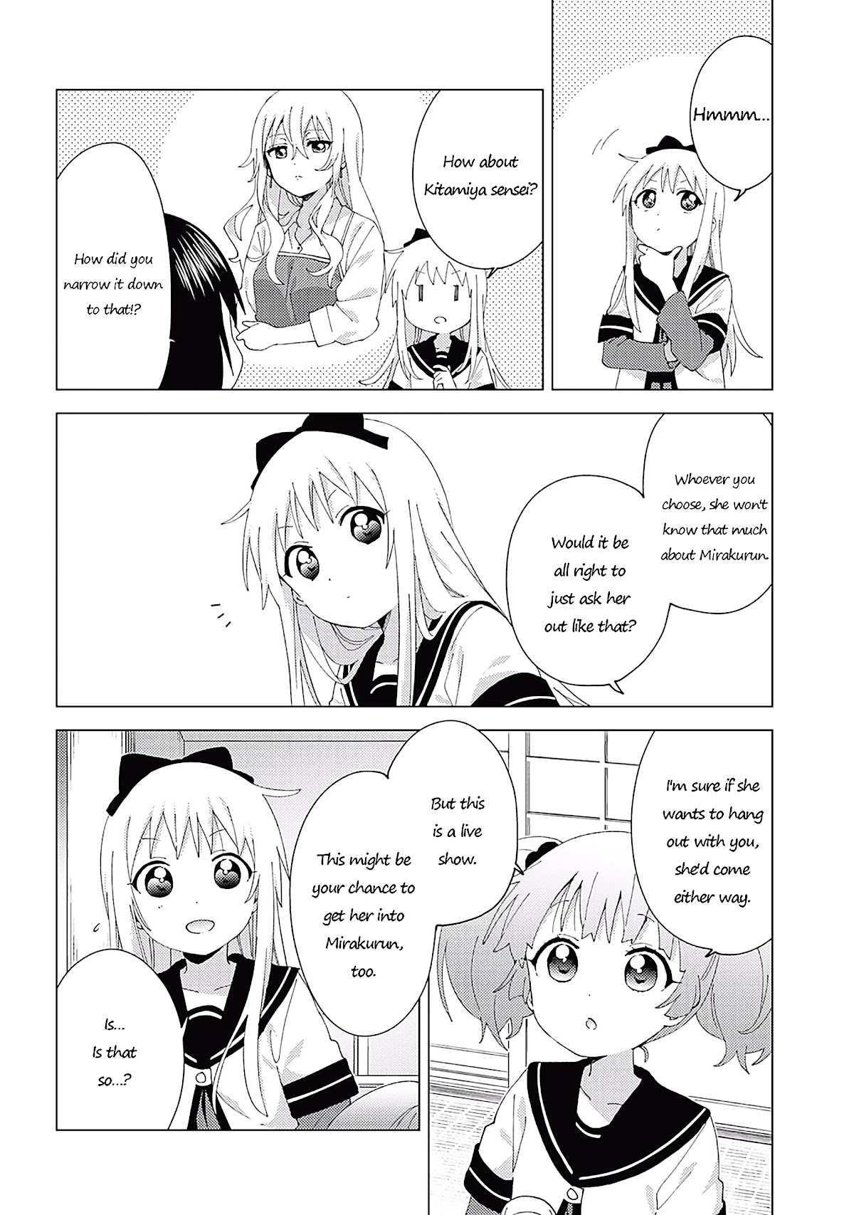 Yuru Yuri chapter 179 page 6