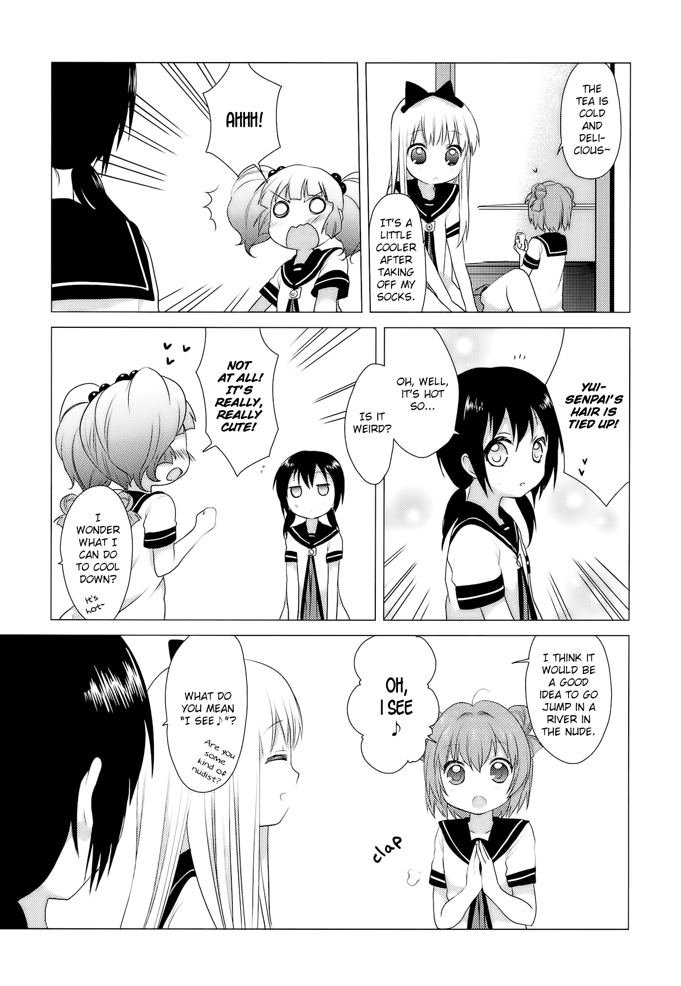 Yuru Yuri chapter 18 page 8