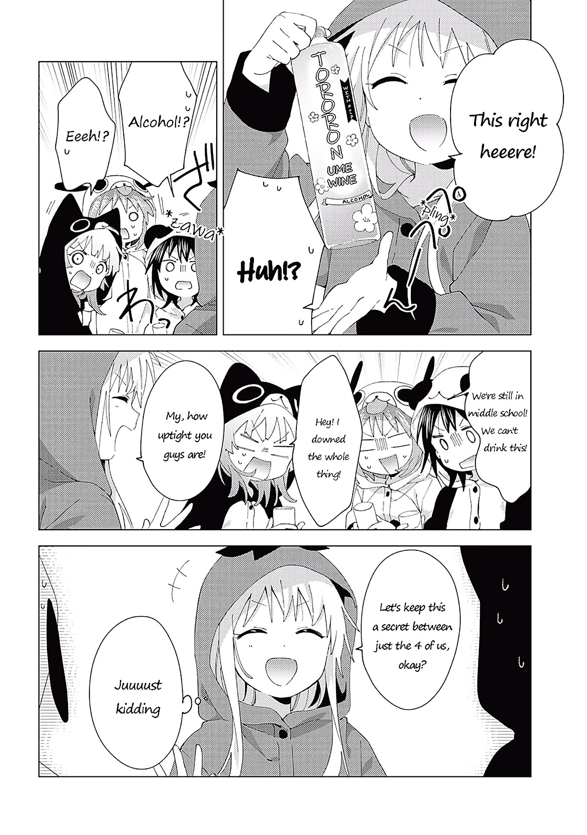 Yuru Yuri chapter 180 page 4