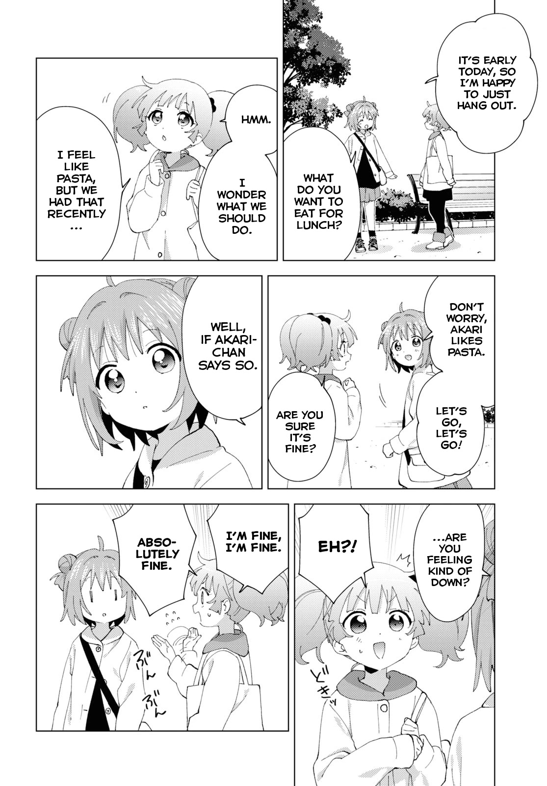 Yuru Yuri chapter 183 page 4