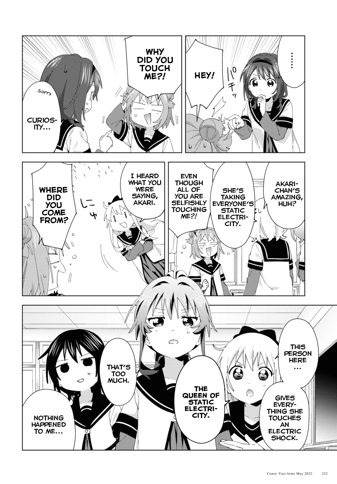 Yuru Yuri chapter 184 page 10