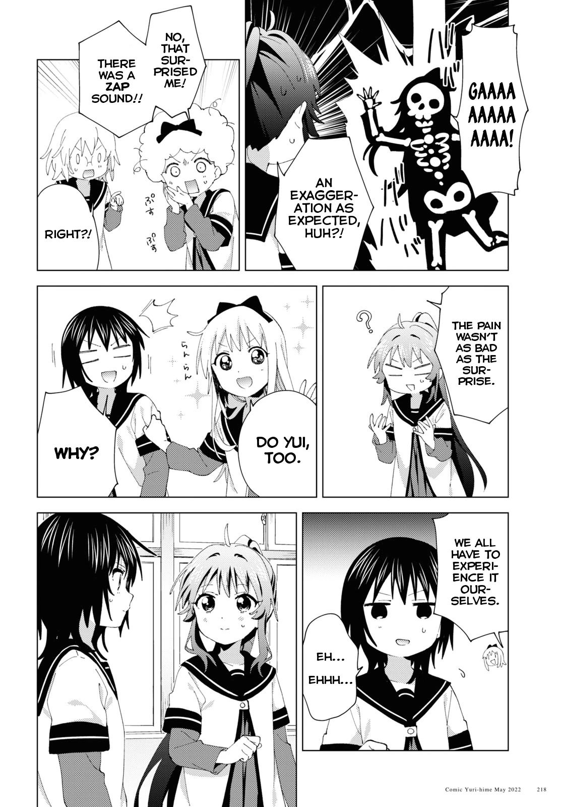 Yuru Yuri chapter 184 page 6