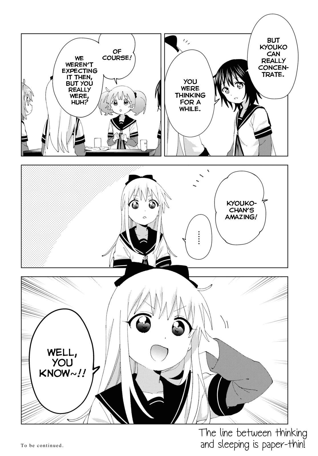 Yuru Yuri chapter 185 page 12