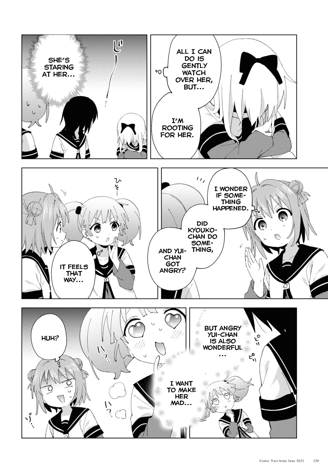Yuru Yuri chapter 185 page 8