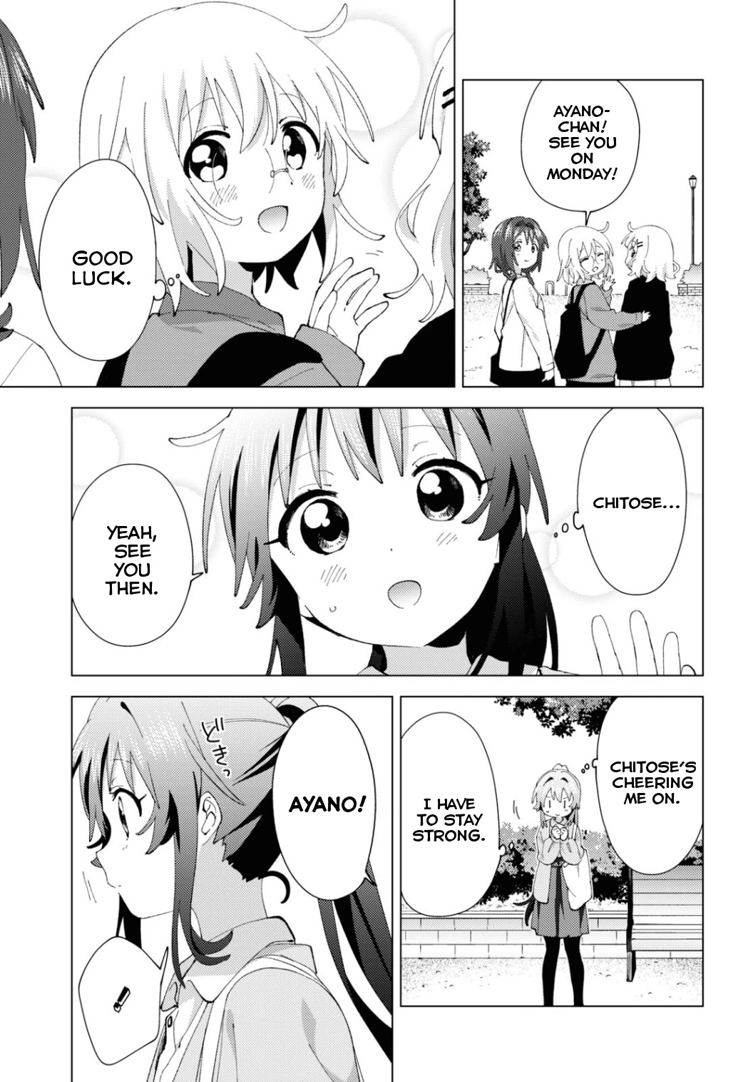 Yuru Yuri chapter 186 page 7