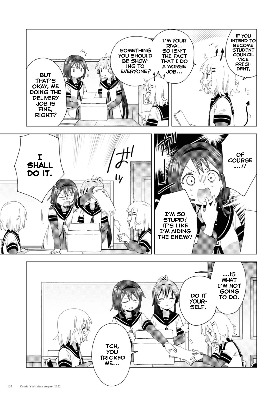 Yuru Yuri chapter 187 page 7