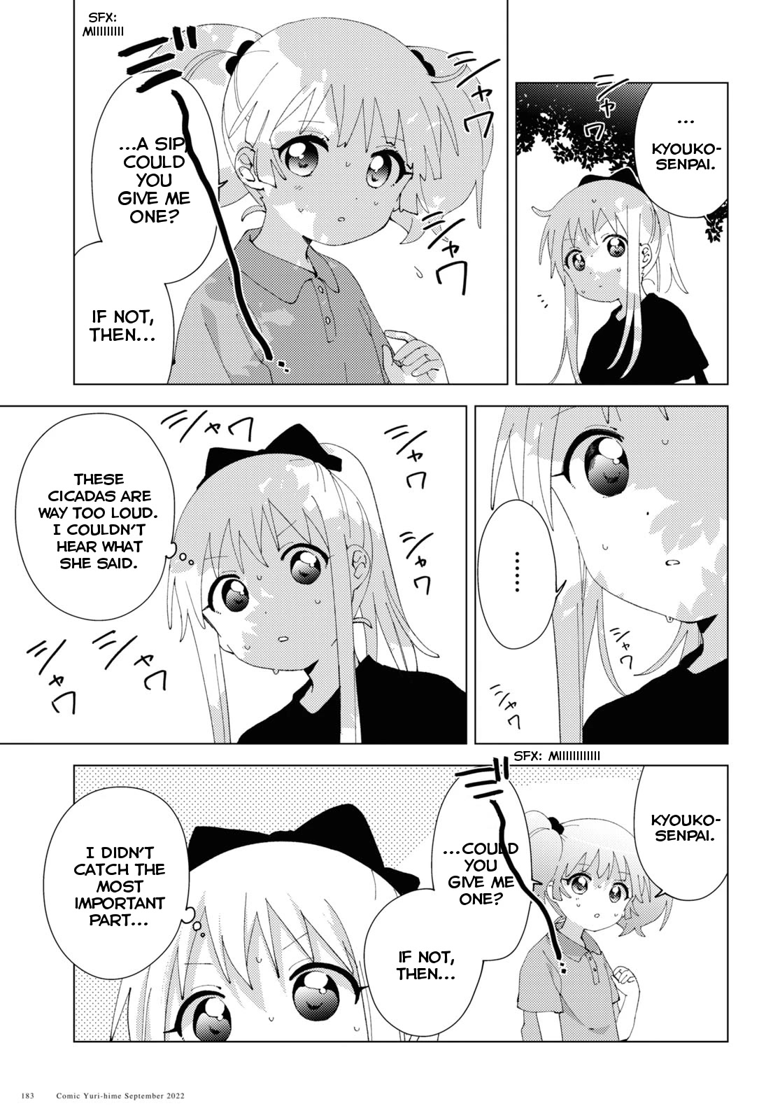 Yuru Yuri chapter 188 page 3