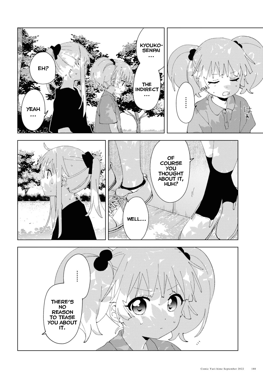 Yuru Yuri chapter 188 page 8