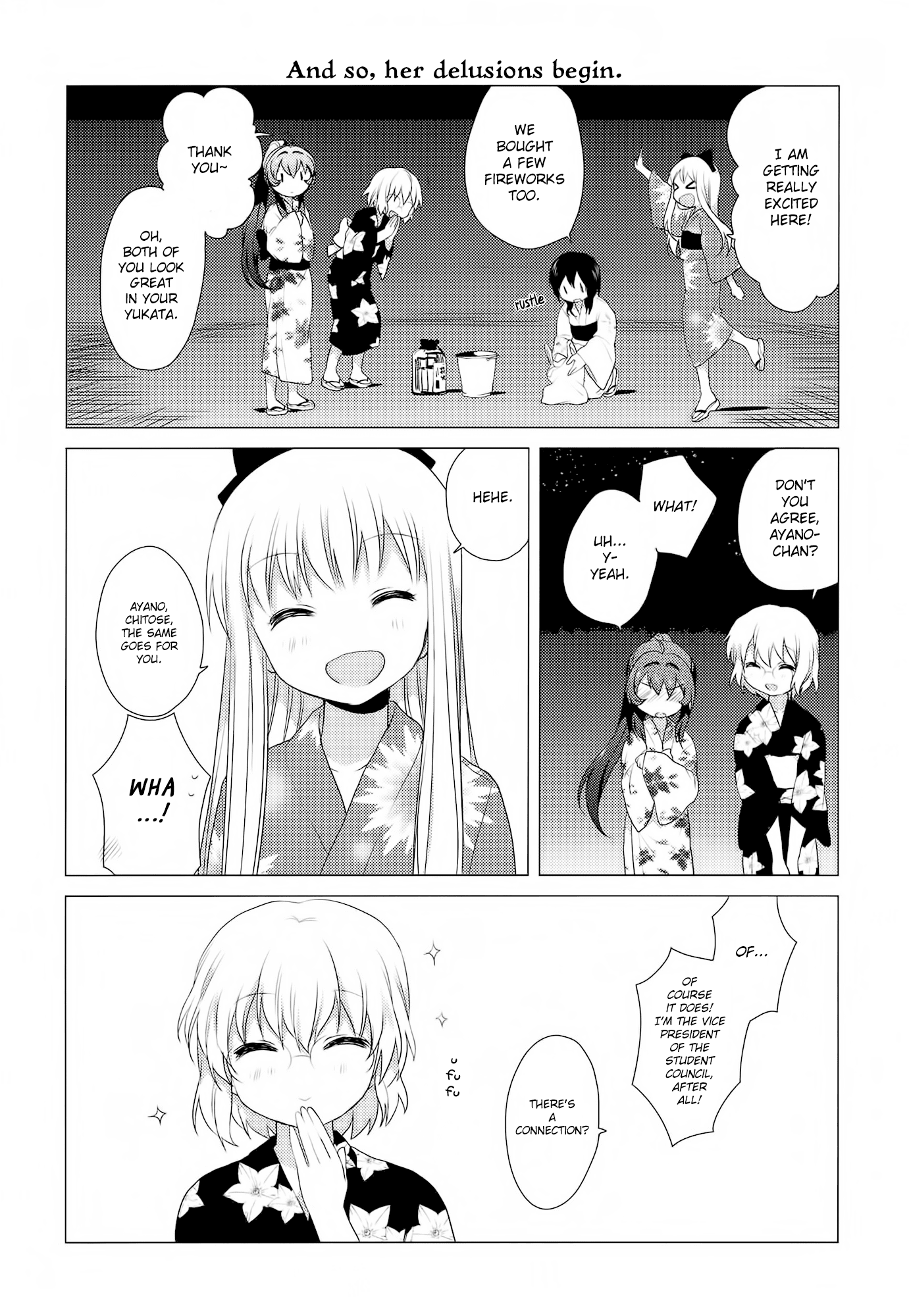 Yuru Yuri chapter 19 page 4