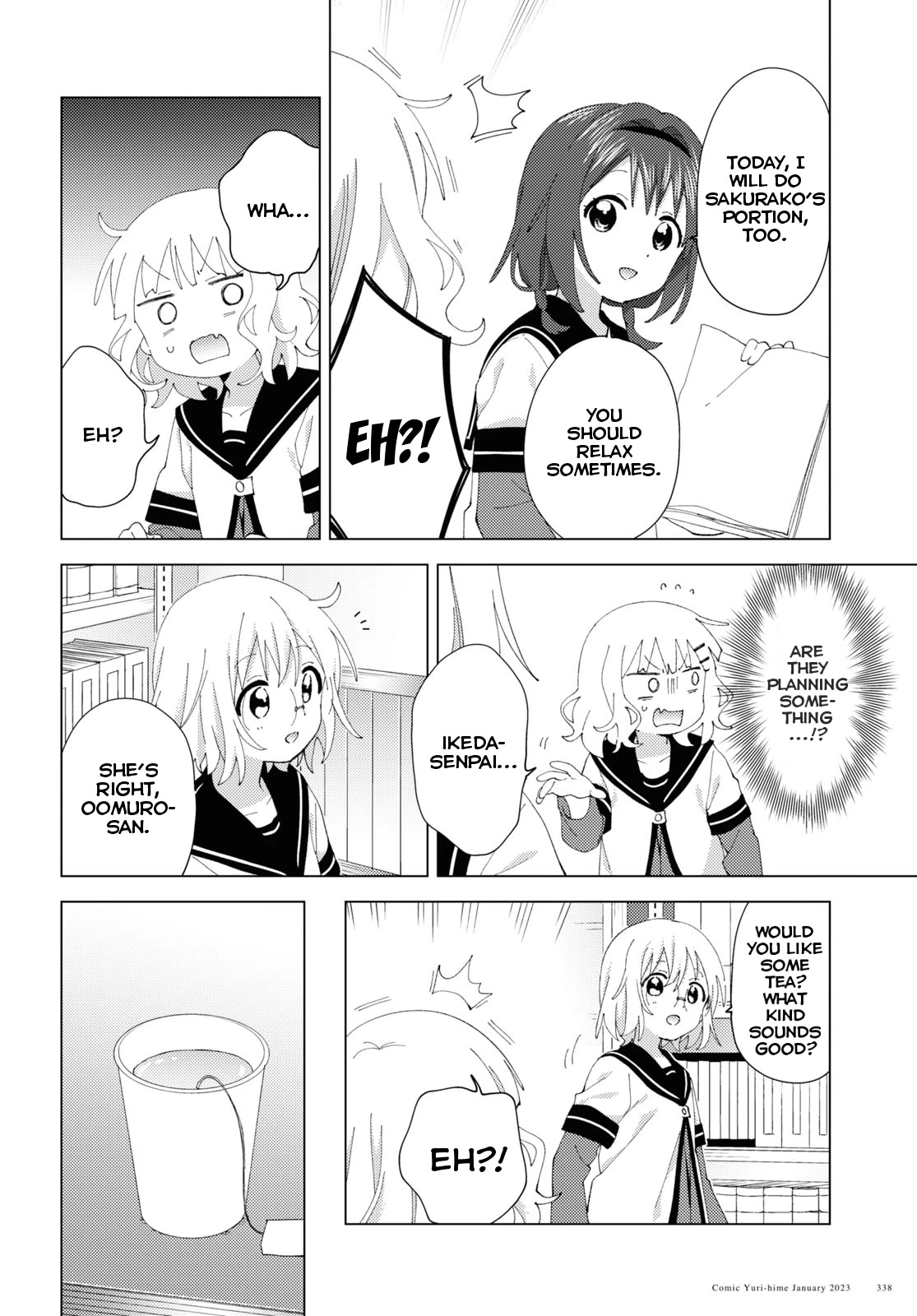 Yuru Yuri chapter 192 page 6