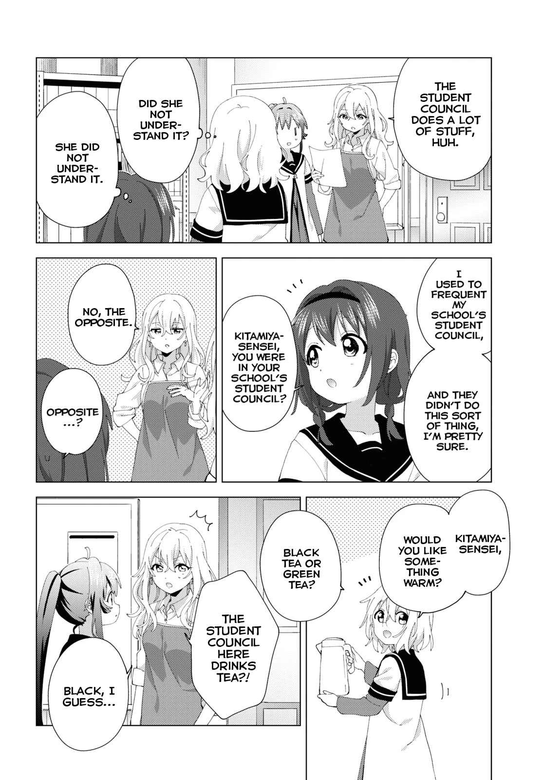 Yuru Yuri chapter 195 page 4