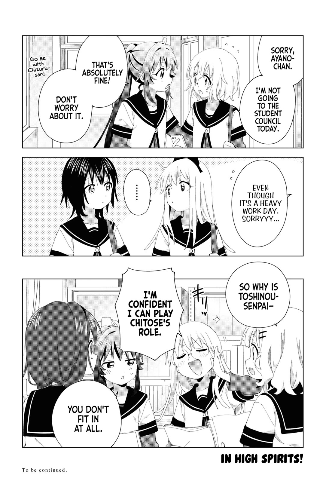 Yuru Yuri chapter 198 page 12