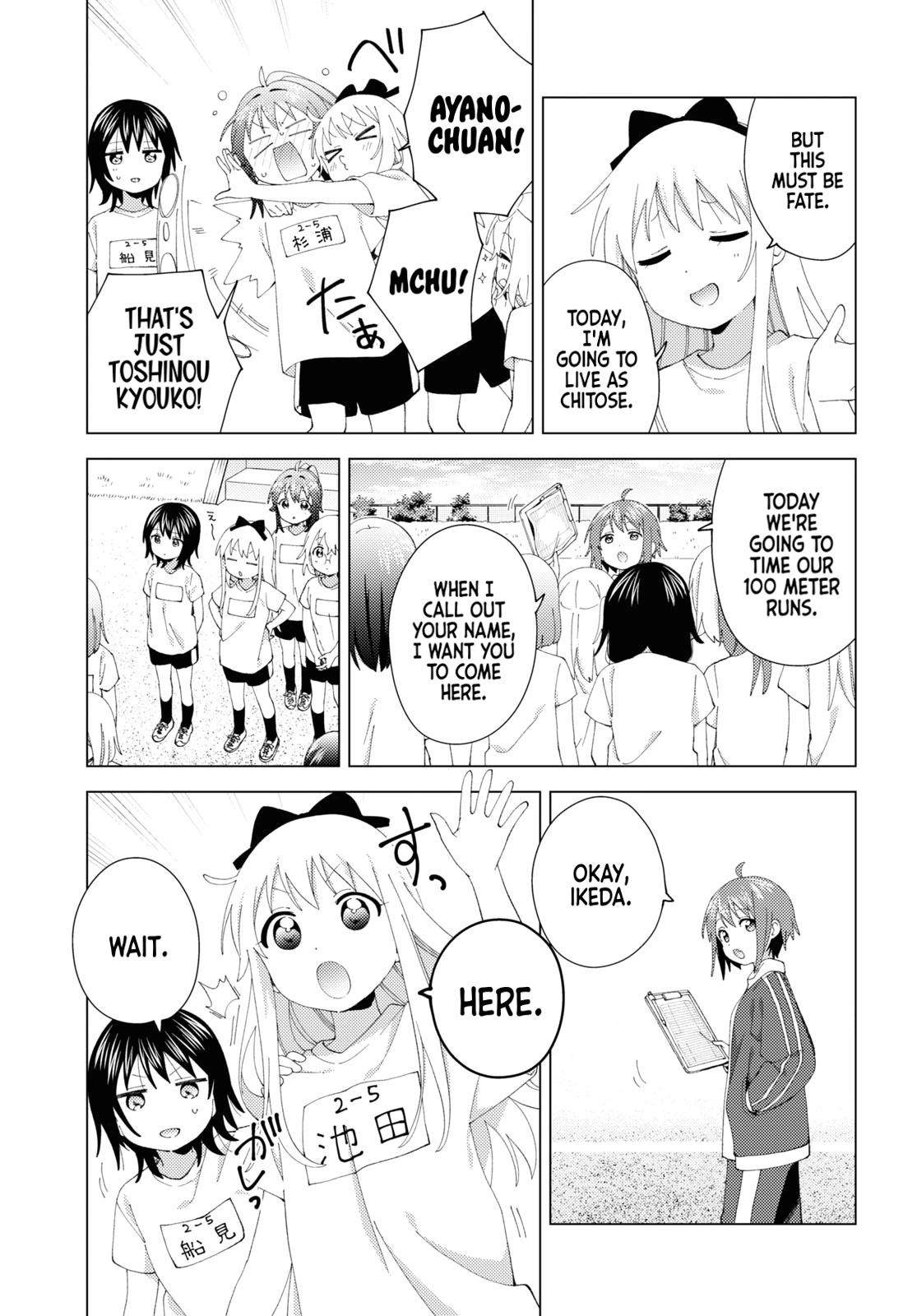 Yuru Yuri chapter 198 page 3