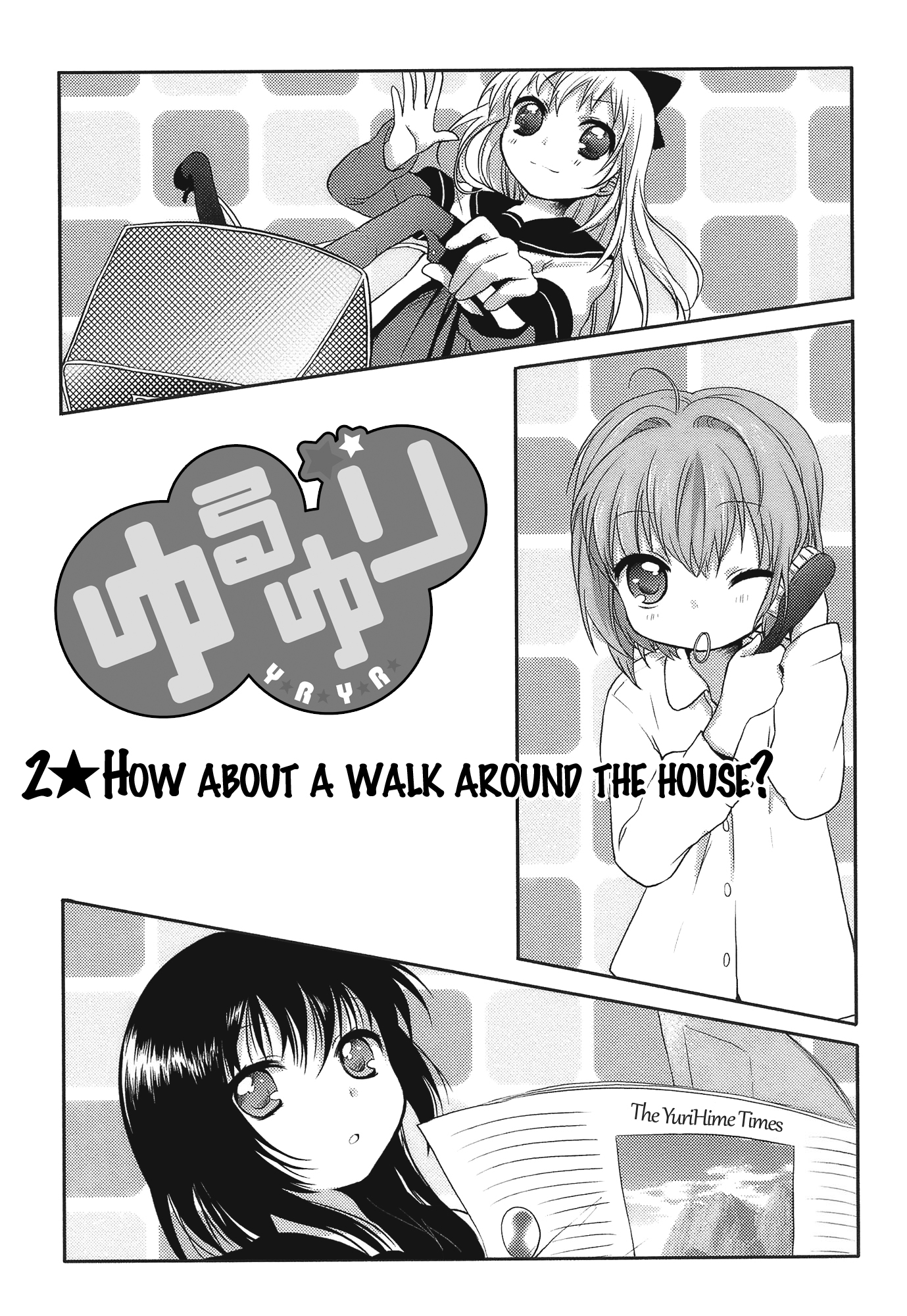 Yuru Yuri chapter 2 page 1