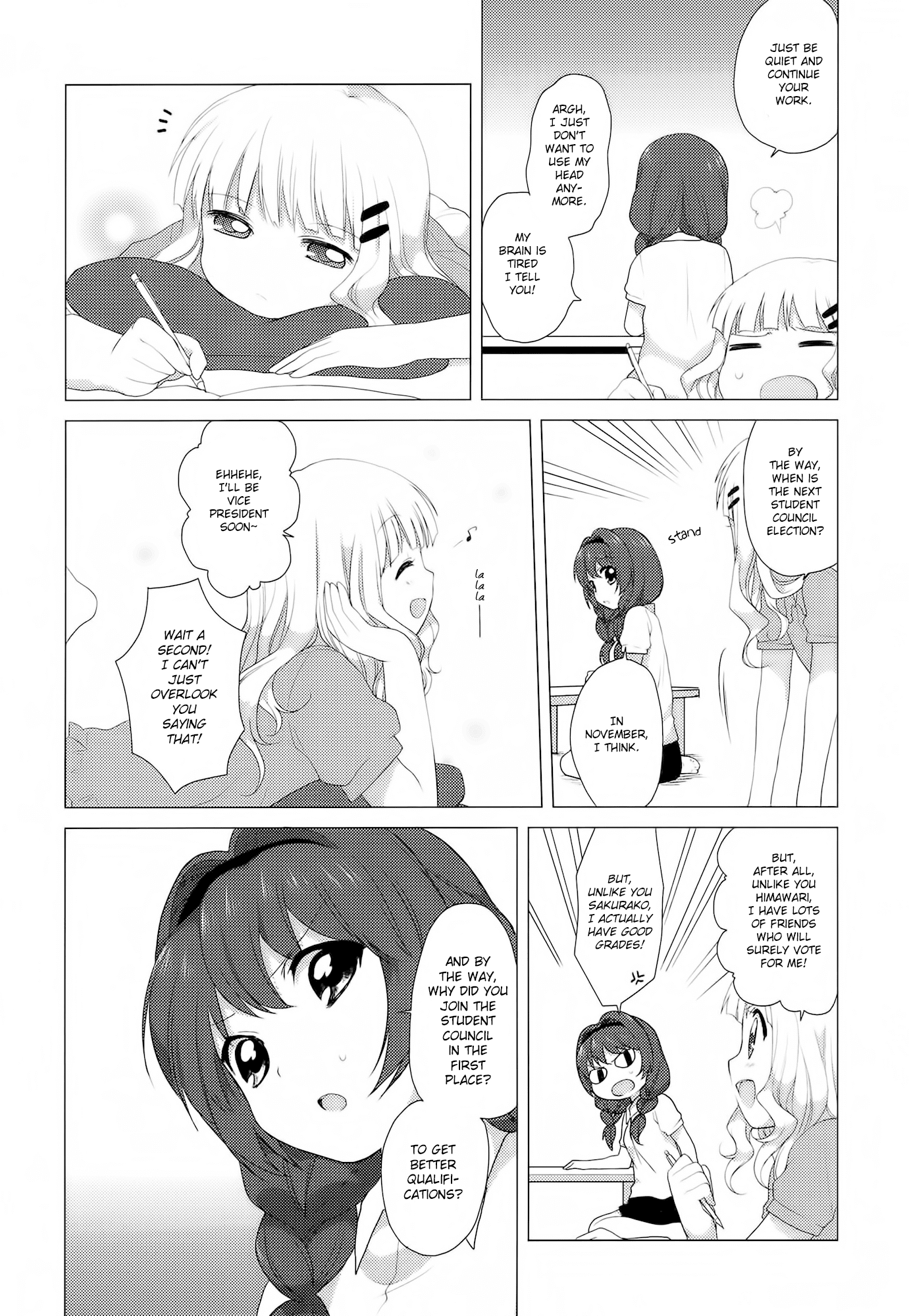 Yuru Yuri chapter 20 page 4