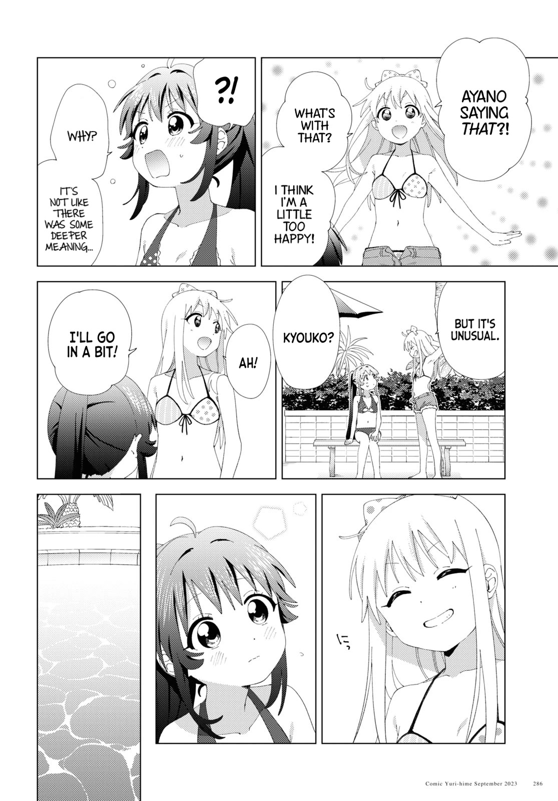 Yuru Yuri chapter 200 page 8