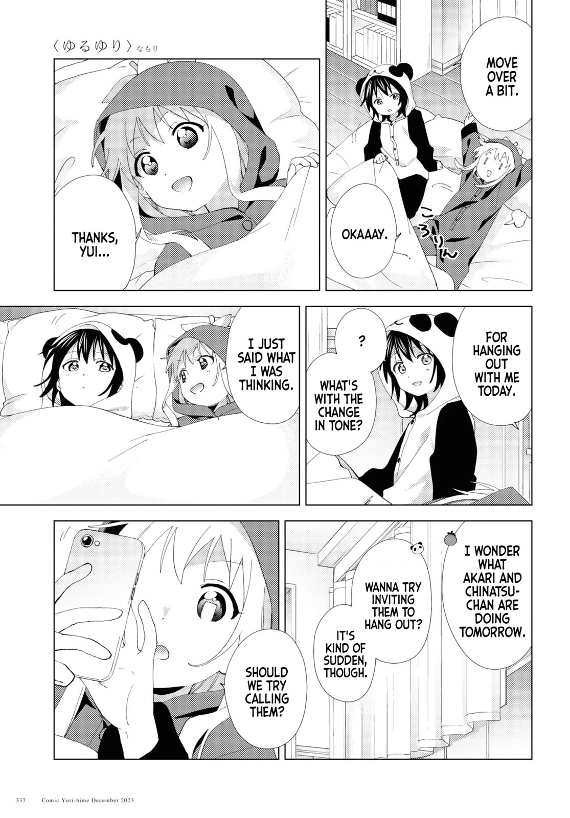 Yuru Yuri chapter 203 page 7