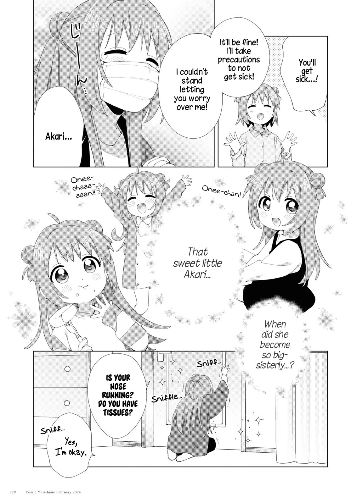 Yuru Yuri chapter 205 page 5