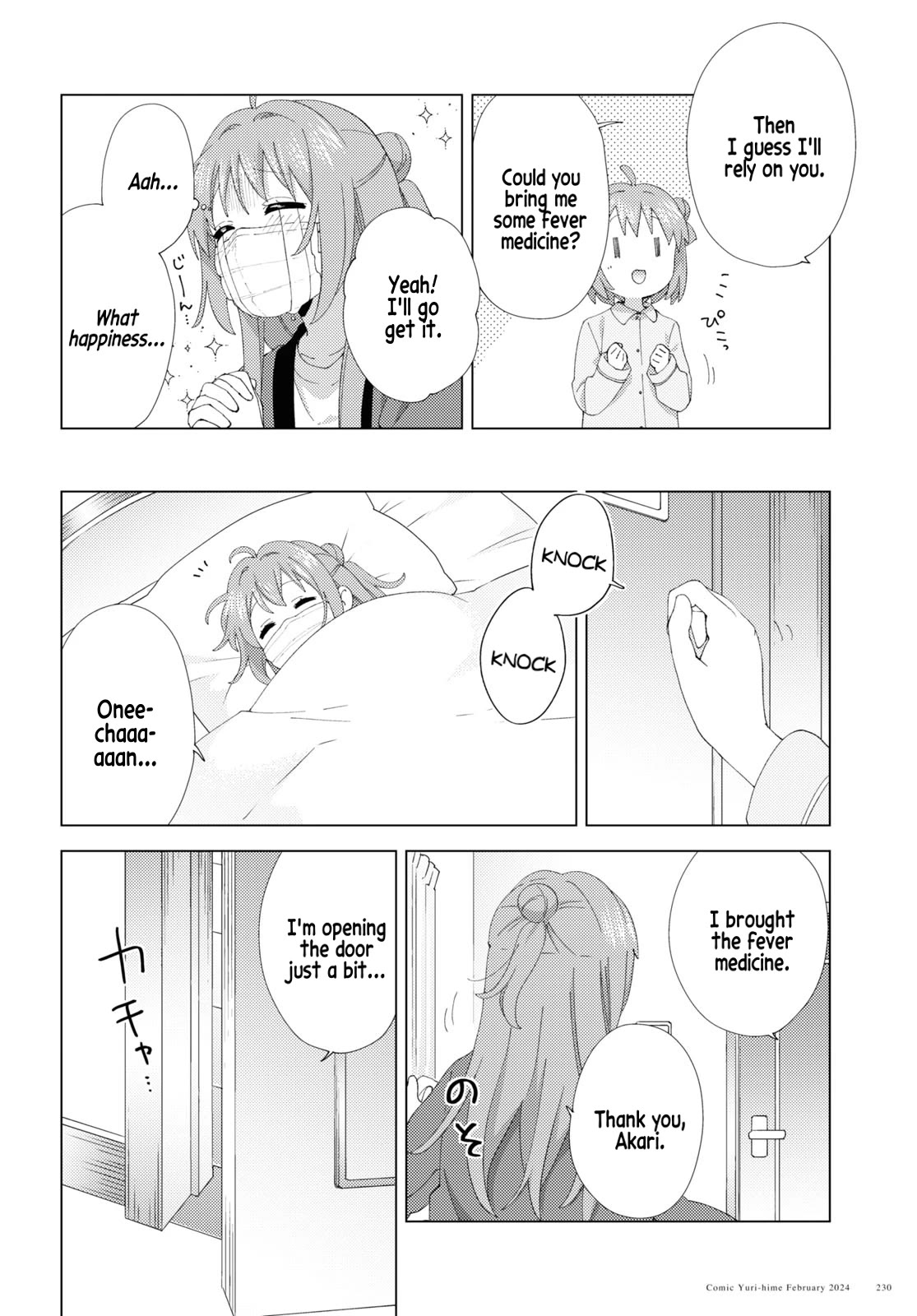 Yuru Yuri chapter 205 page 6