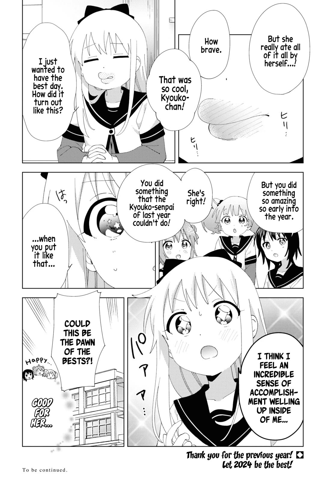 Yuru Yuri chapter 206 page 12