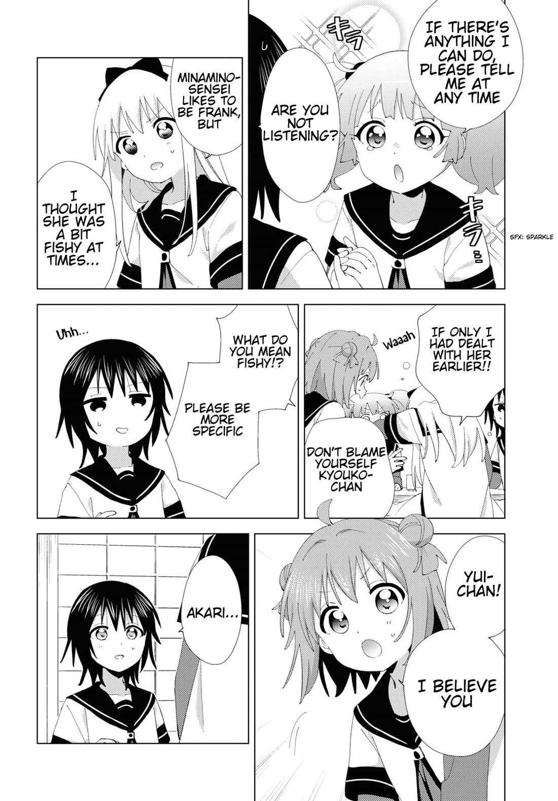 Yuru Yuri chapter 208 page 10