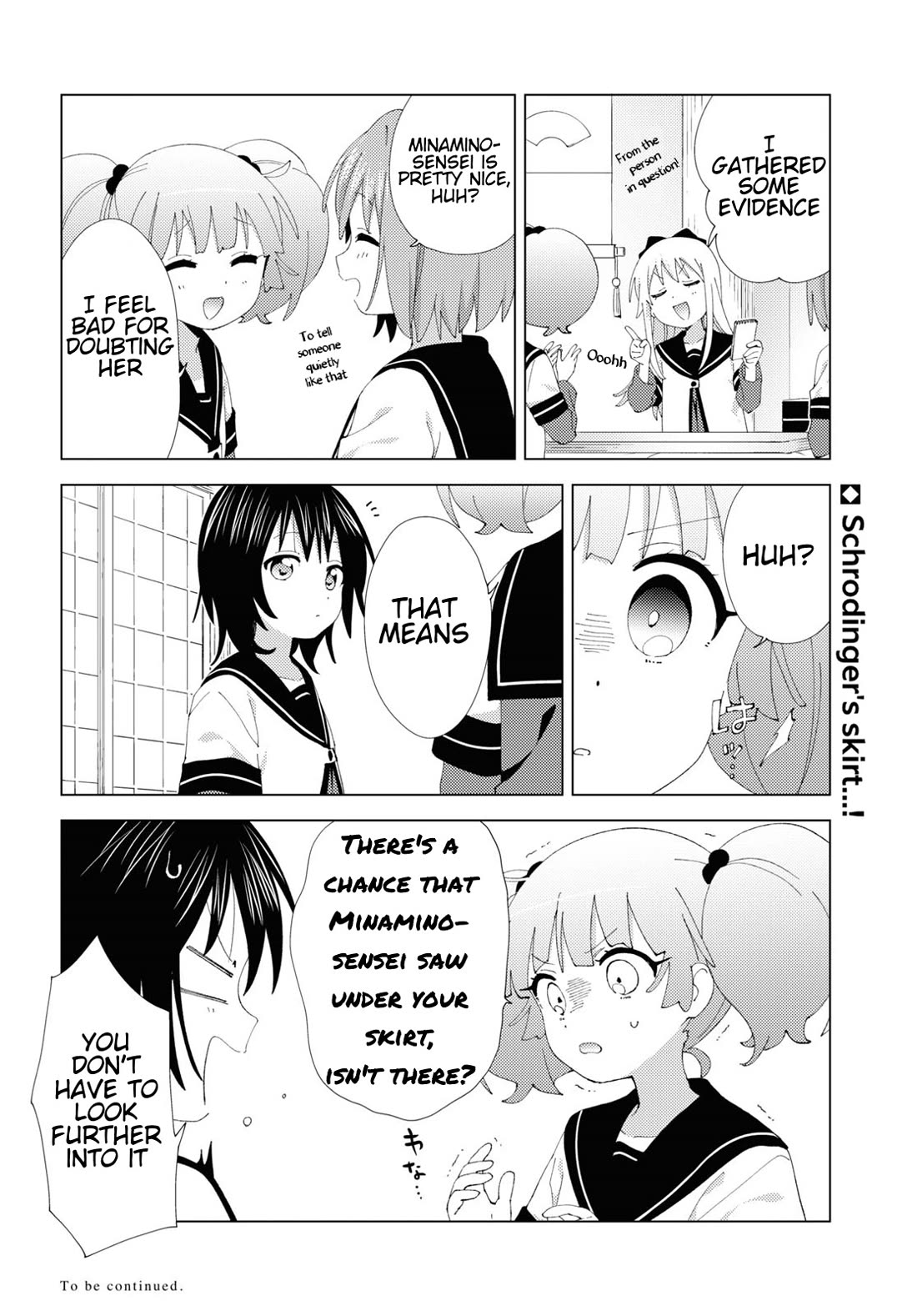 Yuru Yuri chapter 208 page 12
