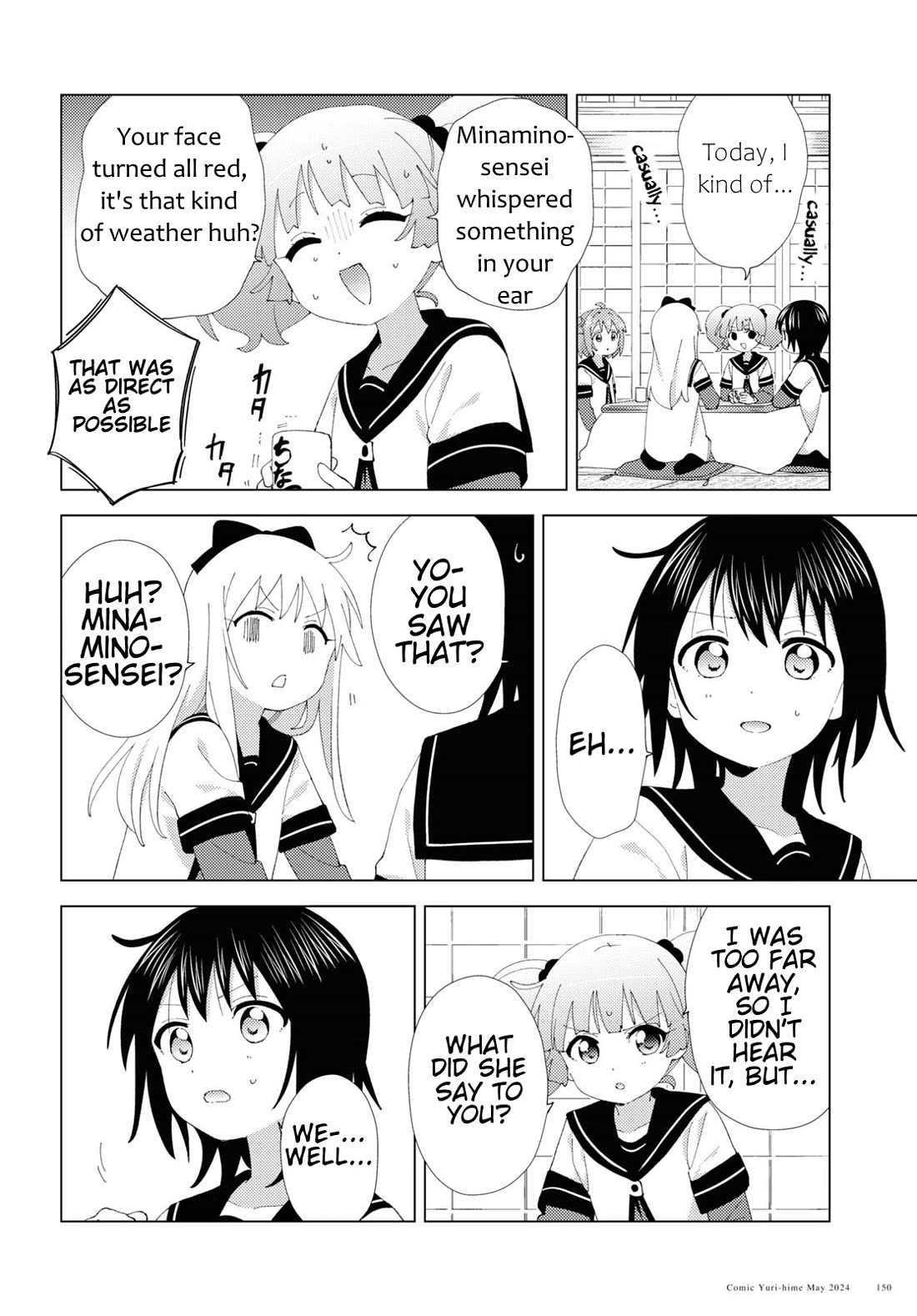 Yuru Yuri chapter 208 page 4