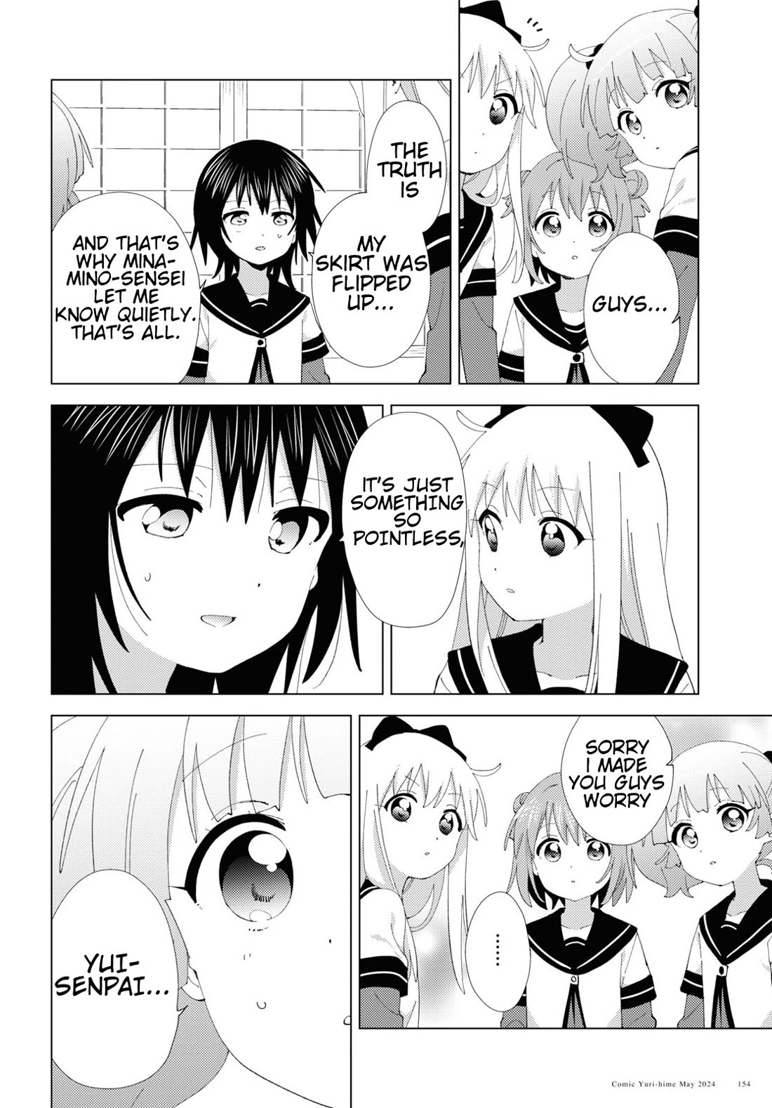 Yuru Yuri chapter 208 page 8