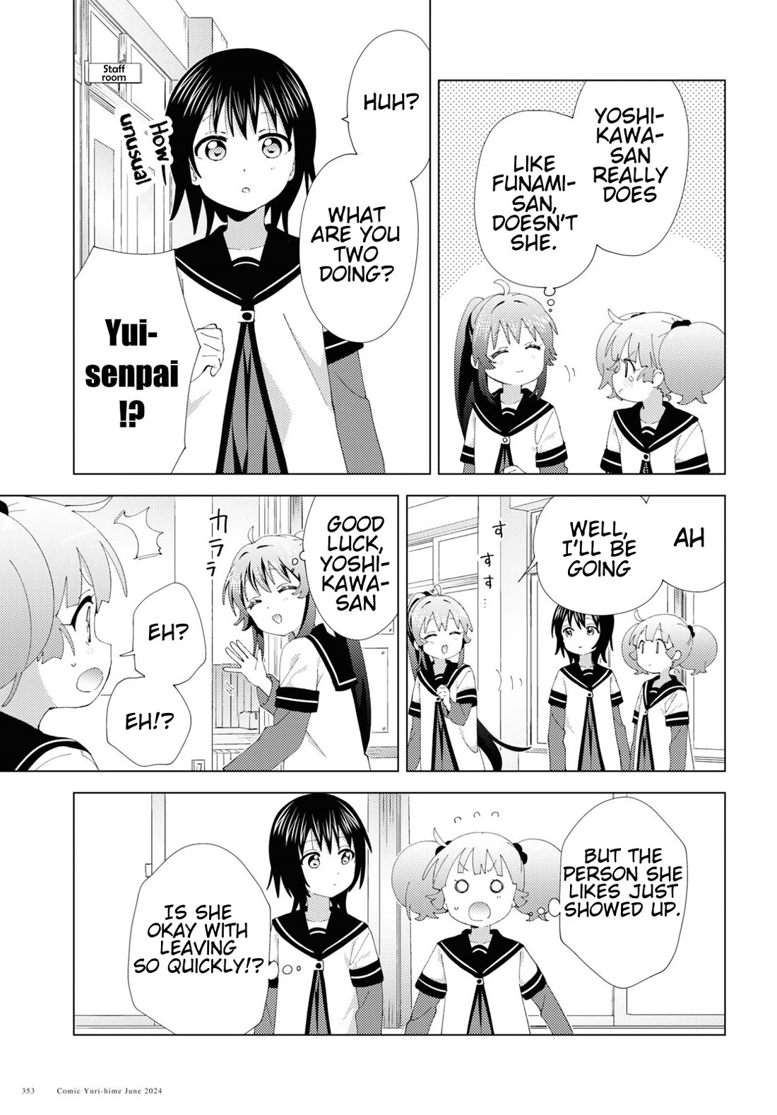 Yuru Yuri chapter 209 page 11
