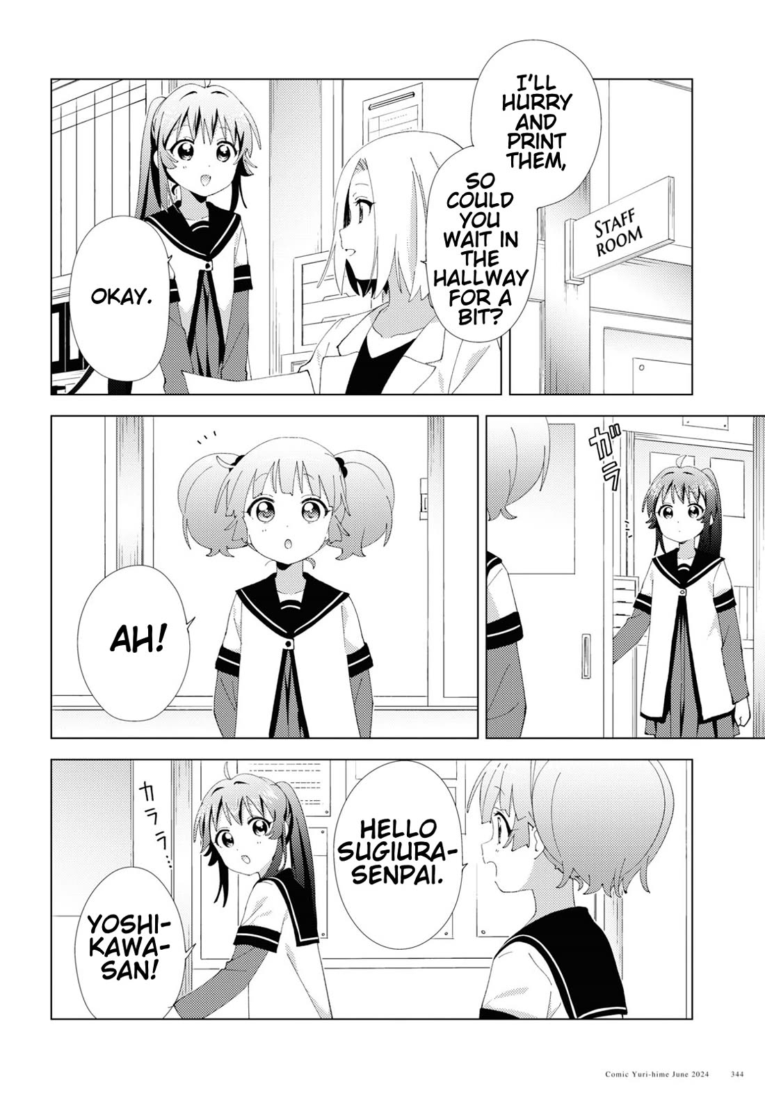Yuru Yuri chapter 209 page 2