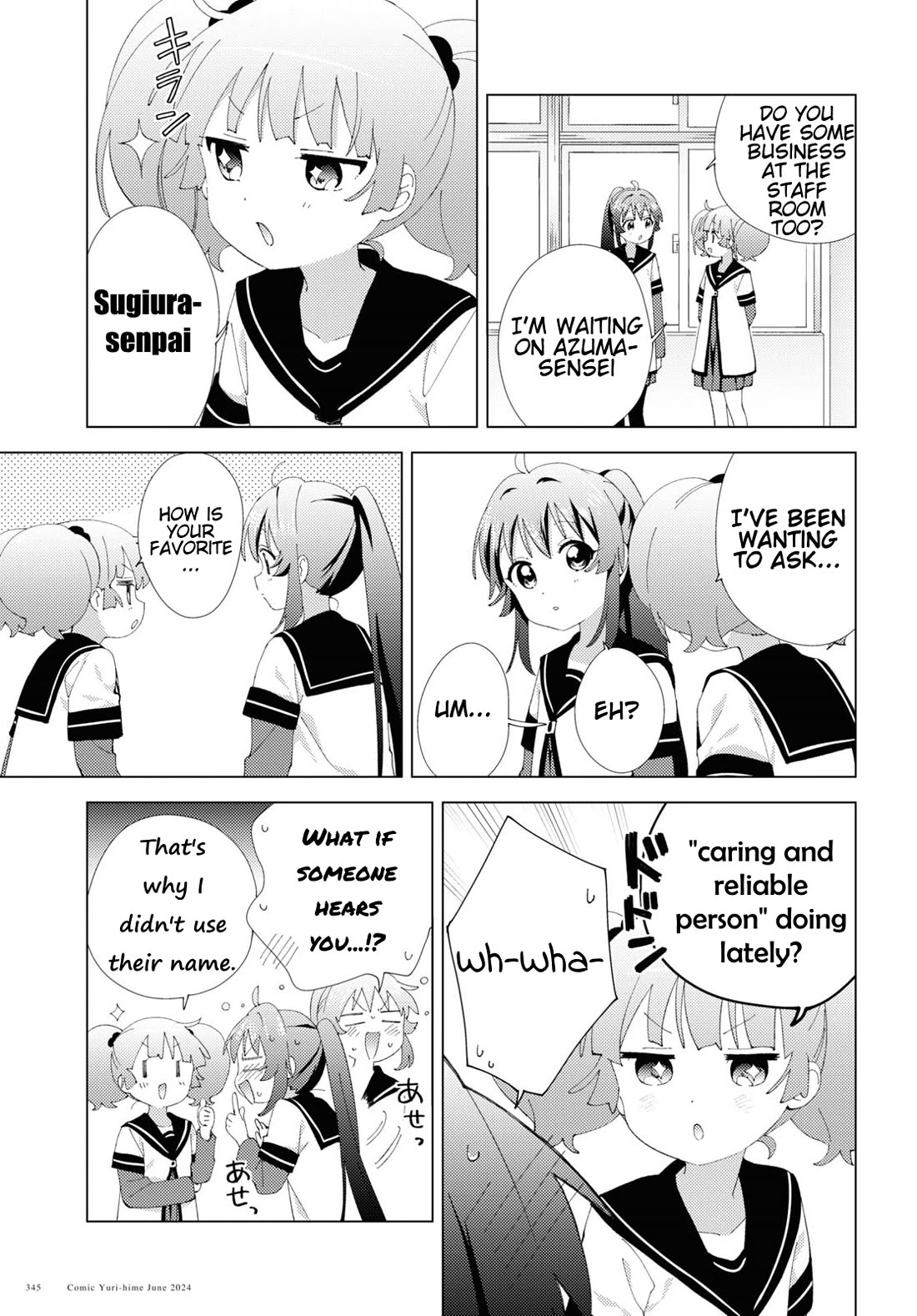 Yuru Yuri chapter 209 page 3