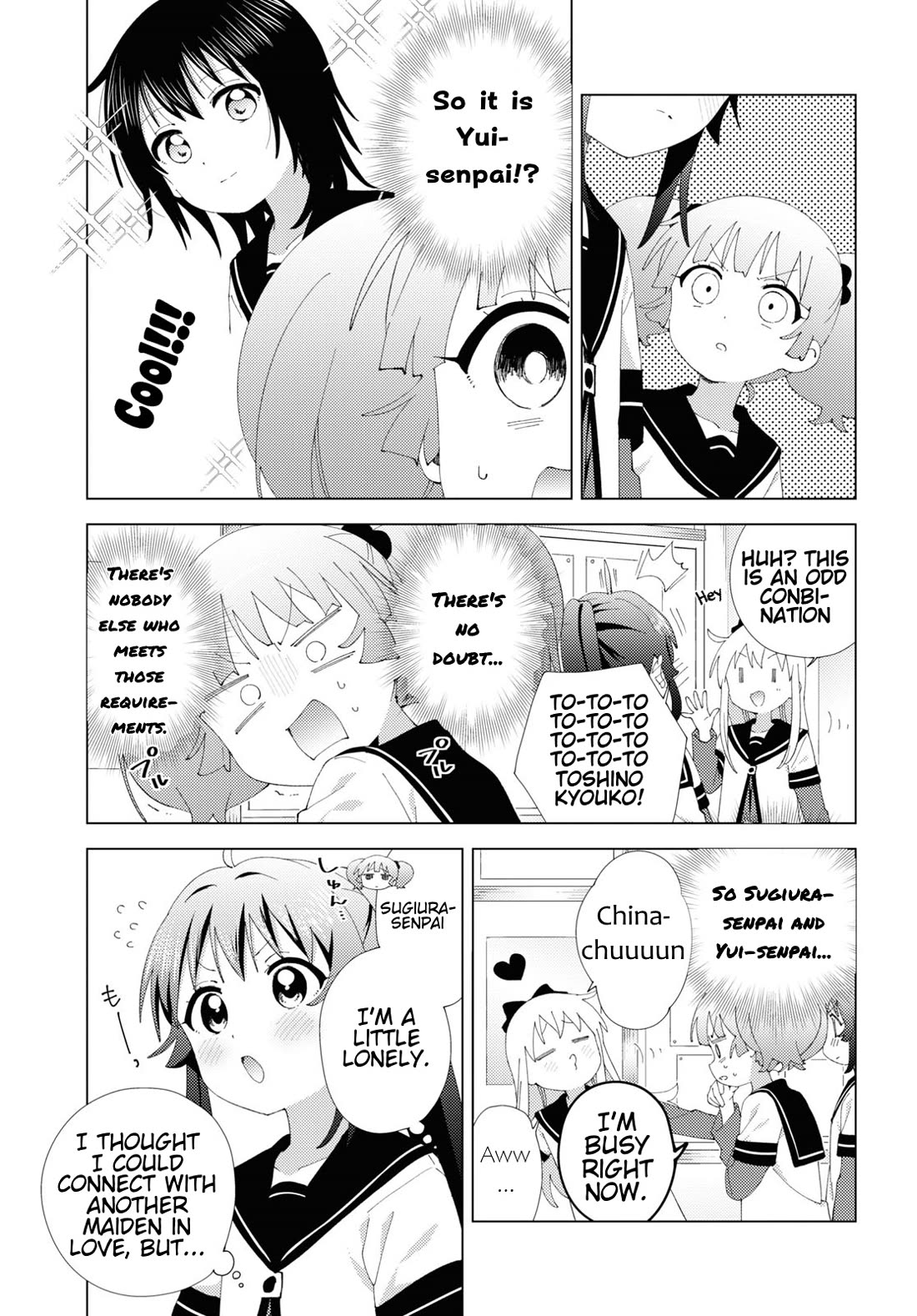Yuru Yuri chapter 209 page 7