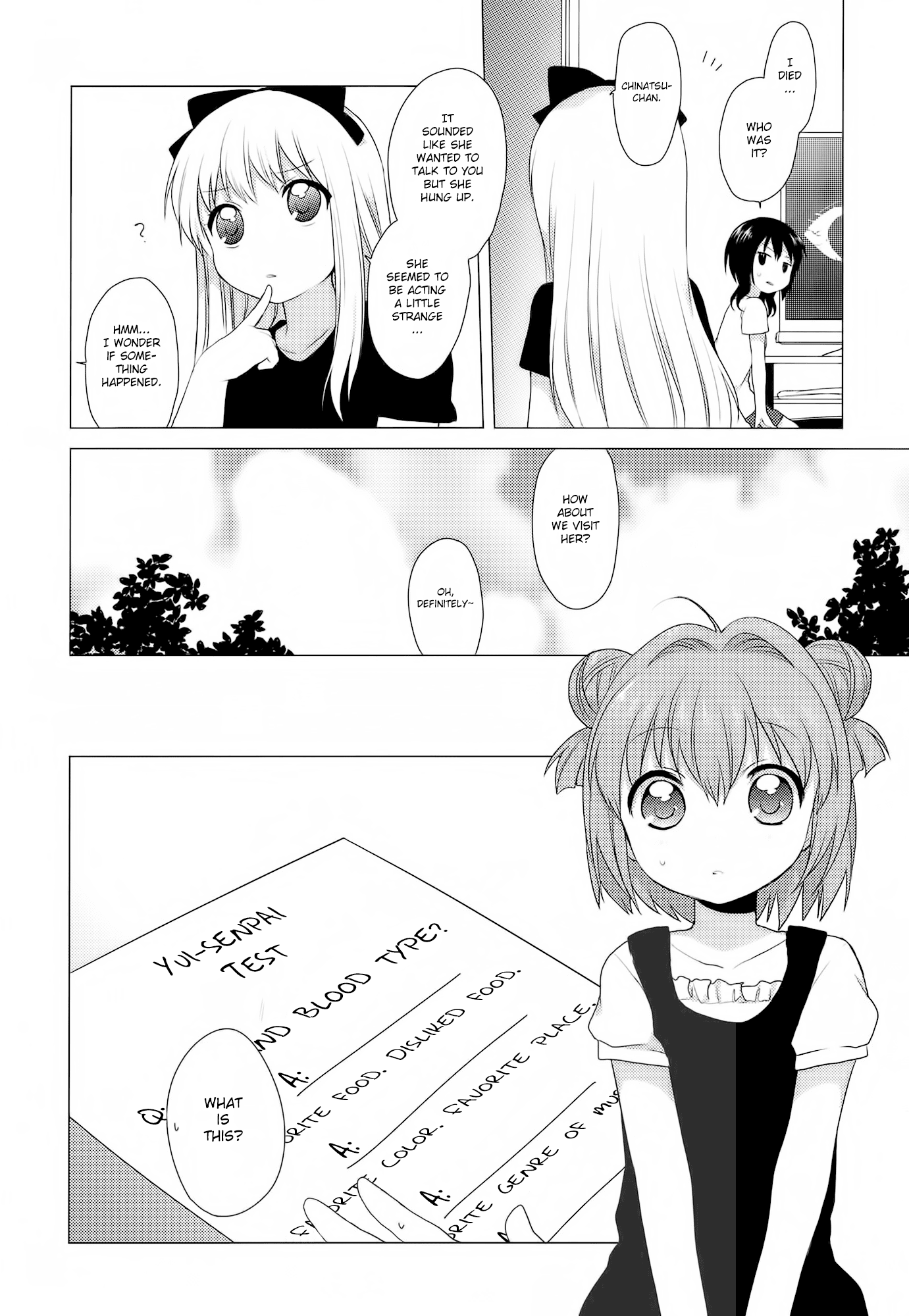 Yuru Yuri chapter 21 page 4