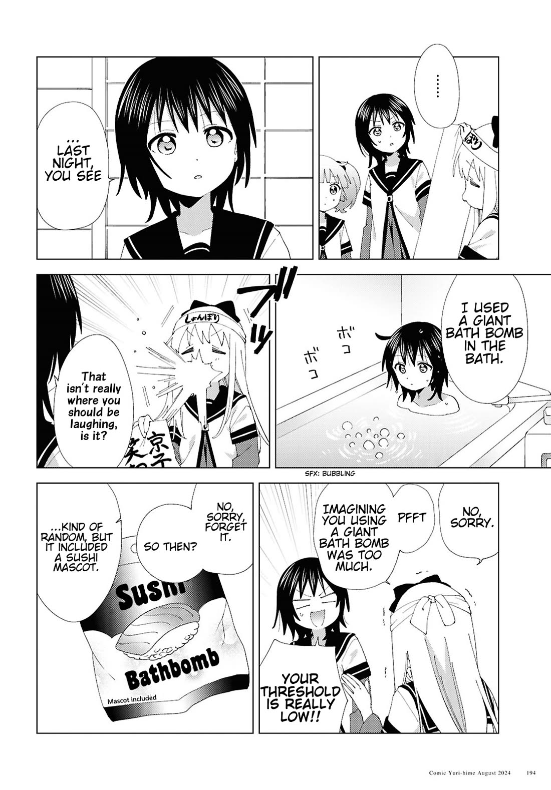 Yuru Yuri chapter 211 page 4