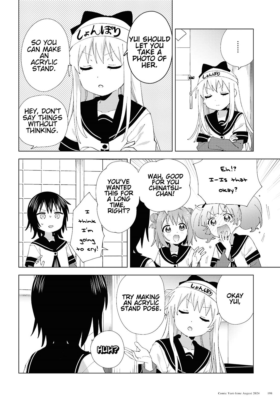 Yuru Yuri chapter 211 page 8