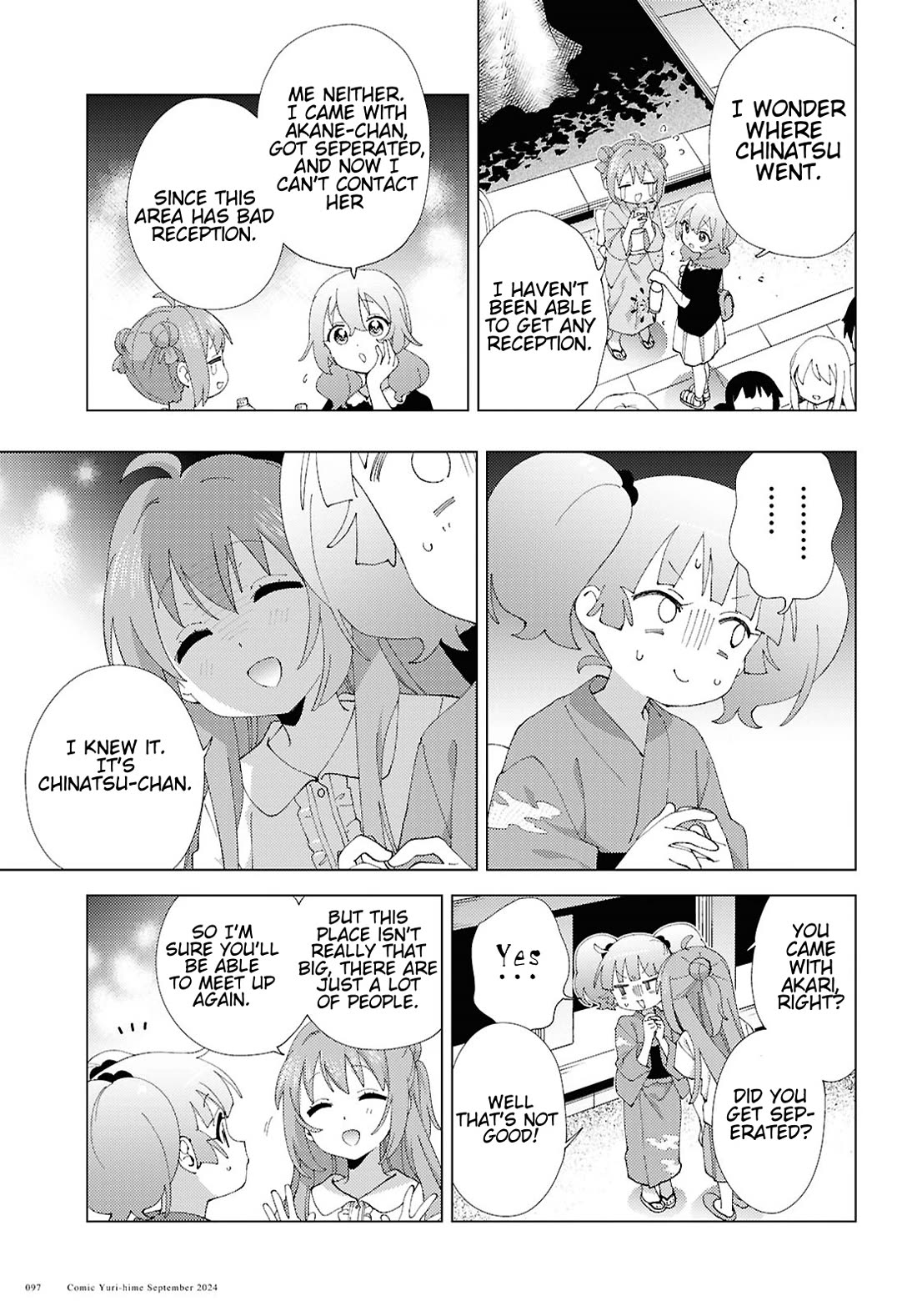 Yuru Yuri chapter 212 page 3