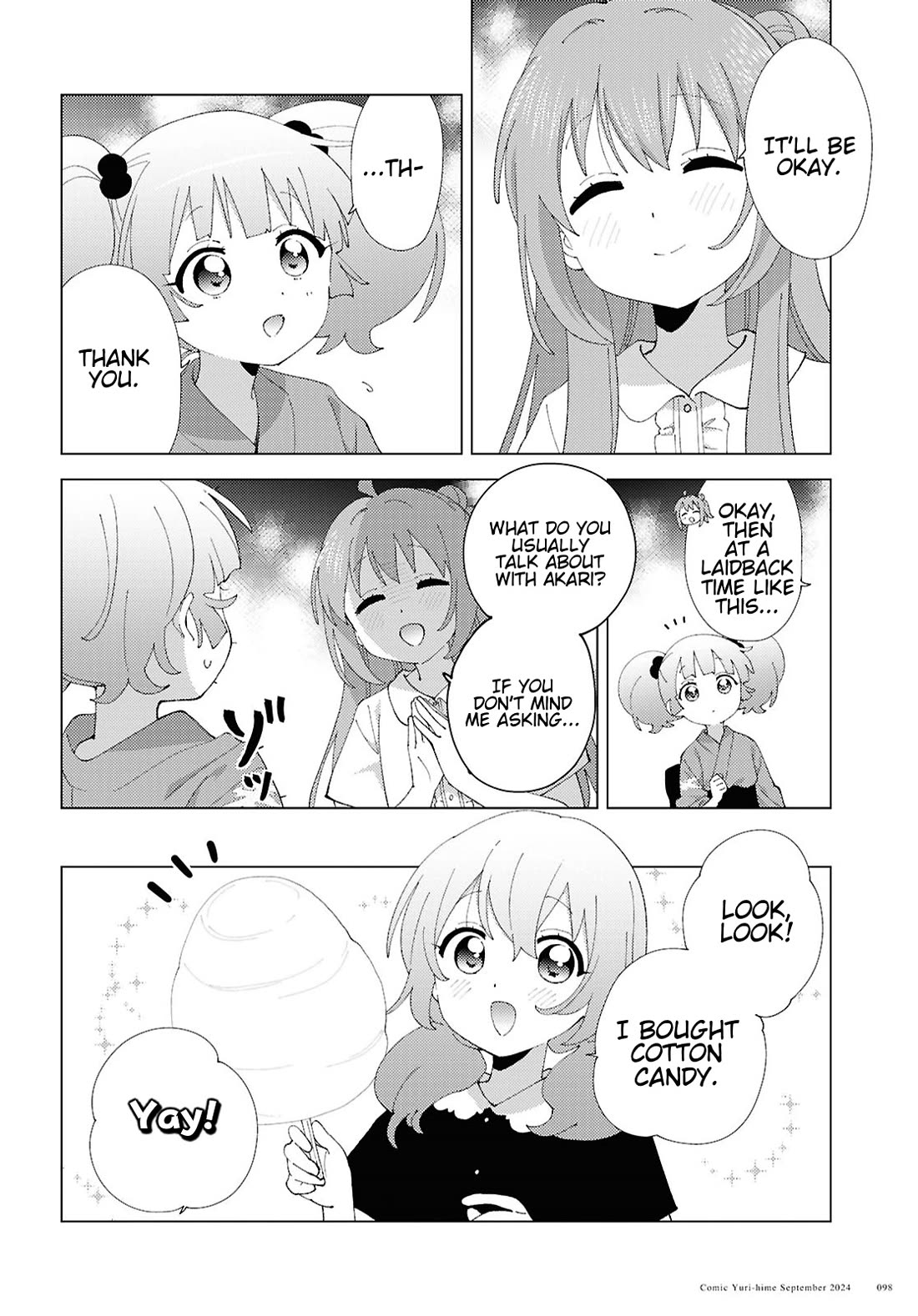 Yuru Yuri chapter 212 page 4