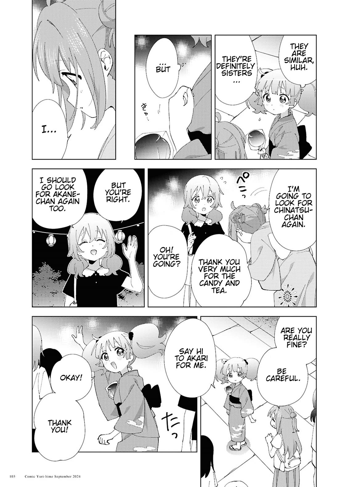 Yuru Yuri chapter 212 page 9