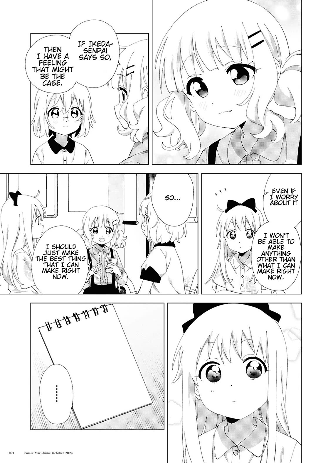 Yuru Yuri chapter 213 page 7