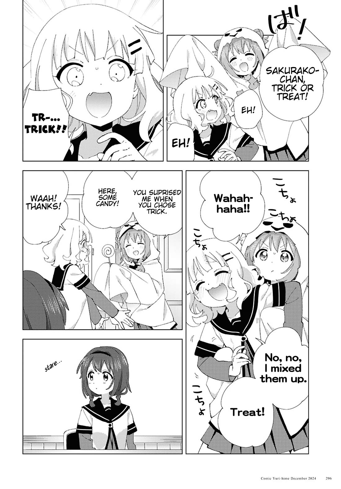 Yuru Yuri chapter 215 page 4