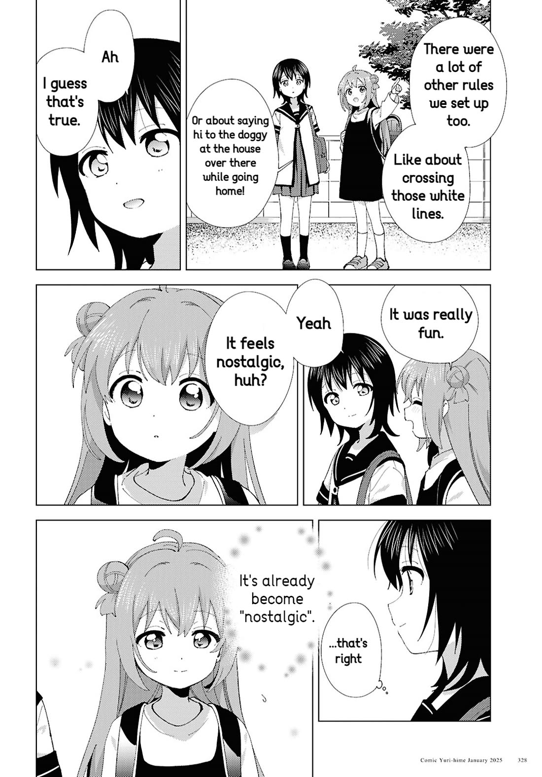 Yuru Yuri chapter 216 page 6